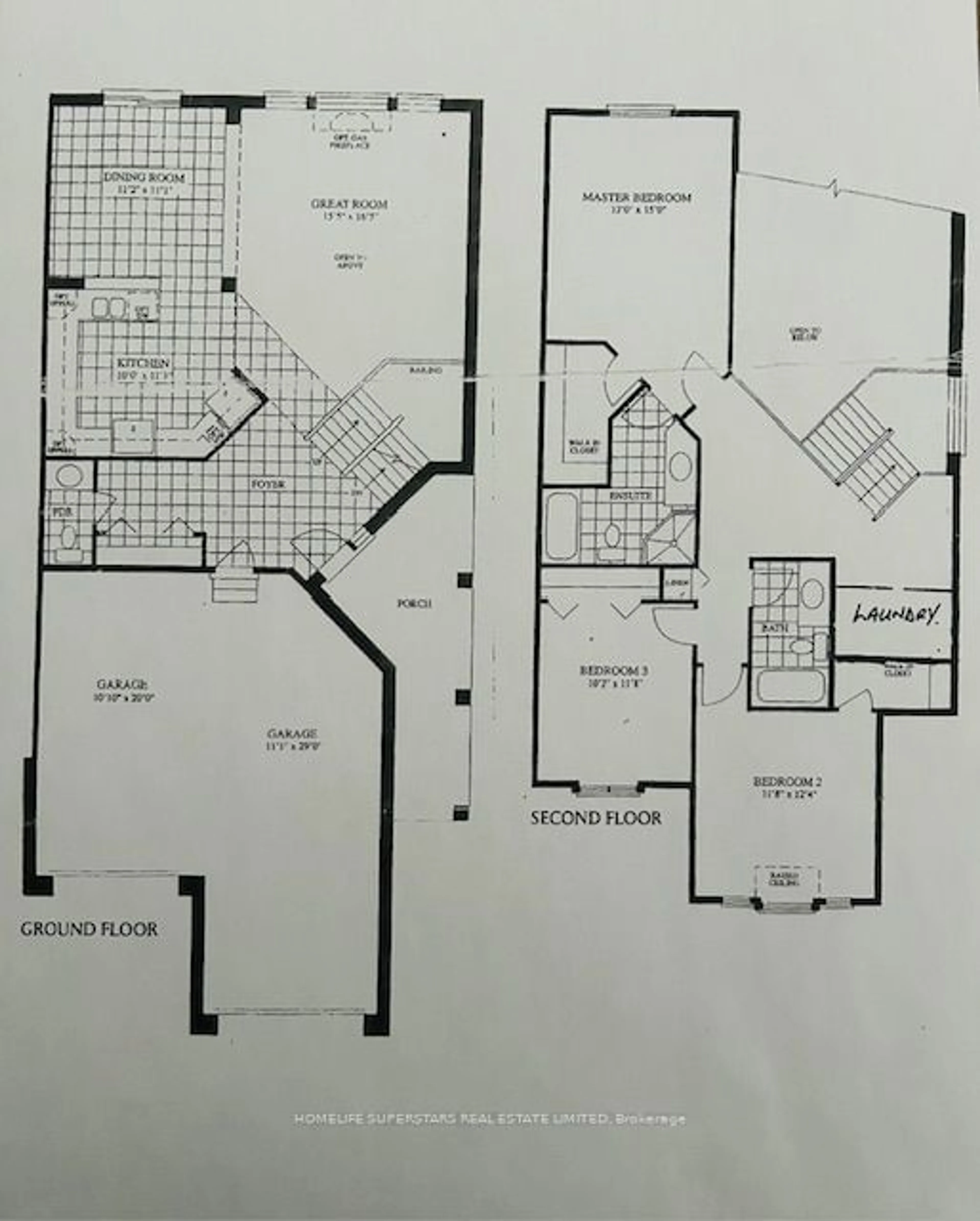 Floor plan for 755 Willow Rd #7, Guelph Ontario N1K 2A2