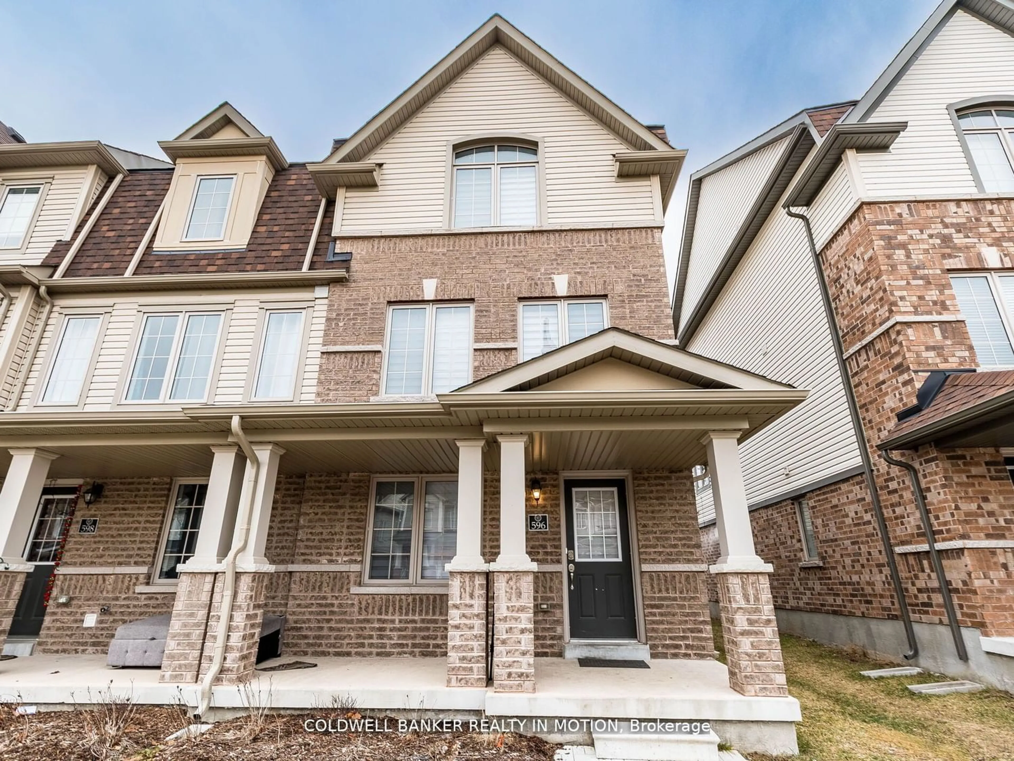 Home with brick exterior material for 596 Linden Dr, Cambridge Ontario N3H 0C9