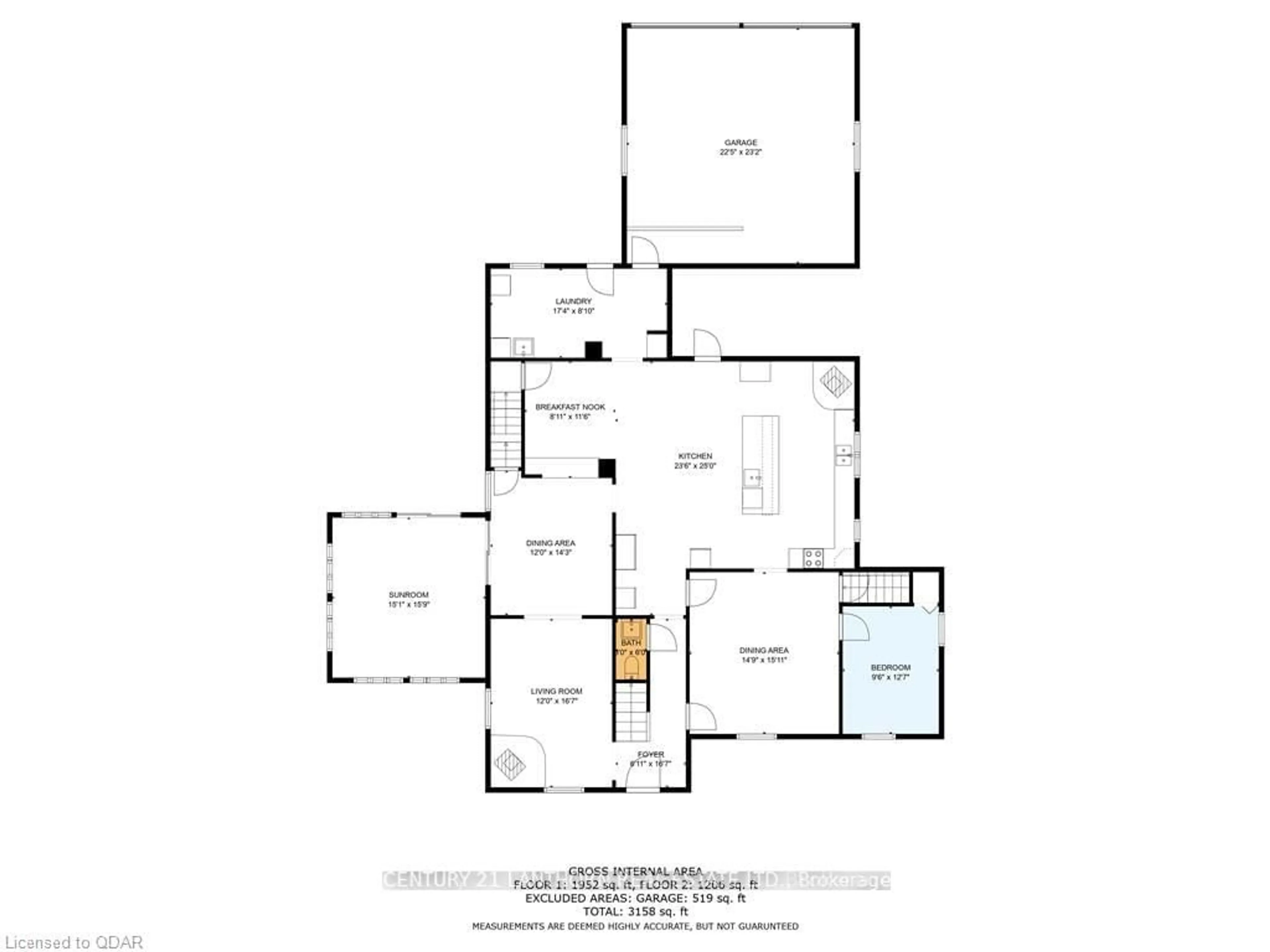 Floor plan for 581 Concession 6 Rd, Trent Hills Ontario K0K 3K0