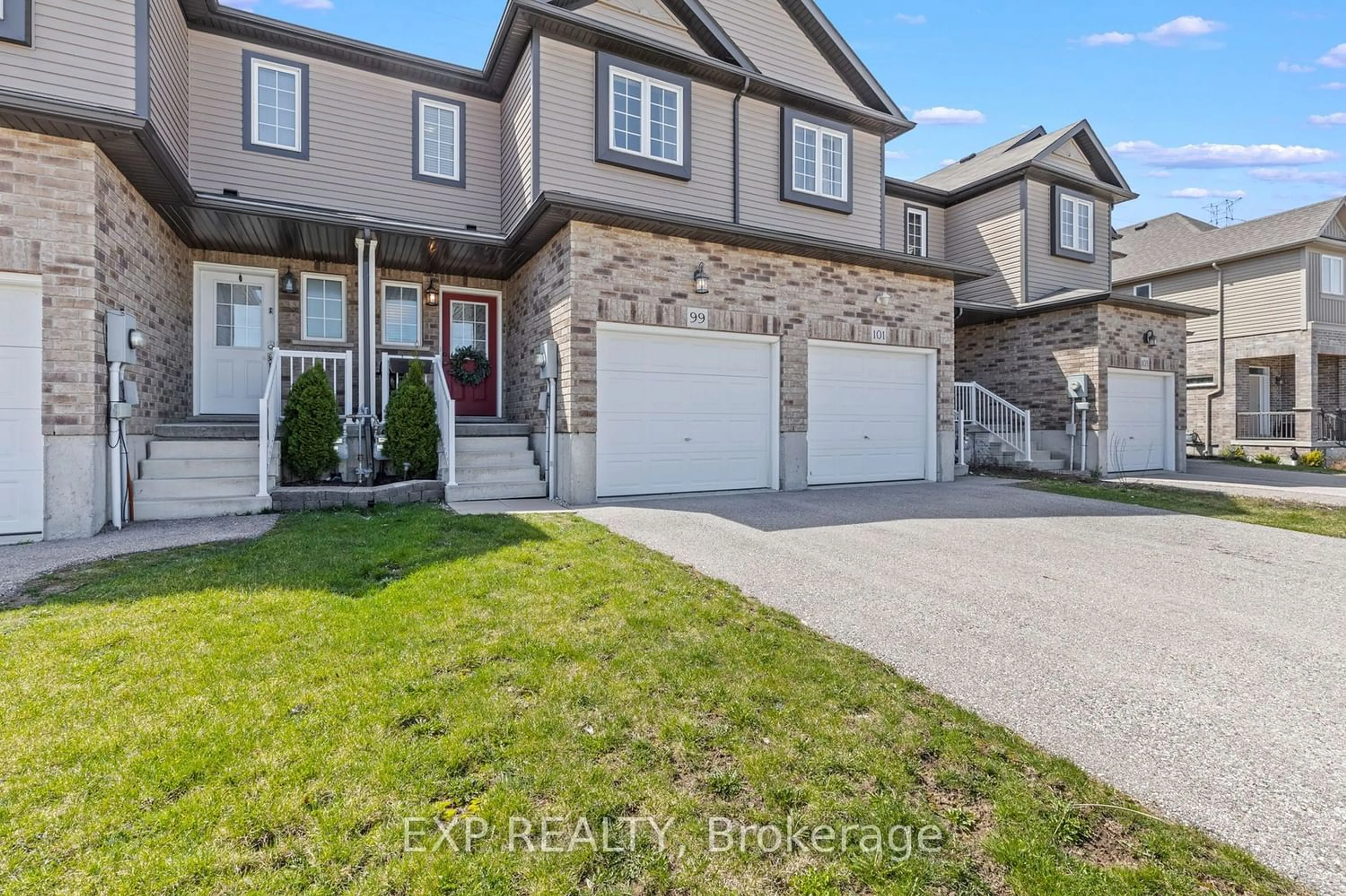 Frontside or backside of a home for 99 Sorrento St, Waterloo Ontario N2R 0A7