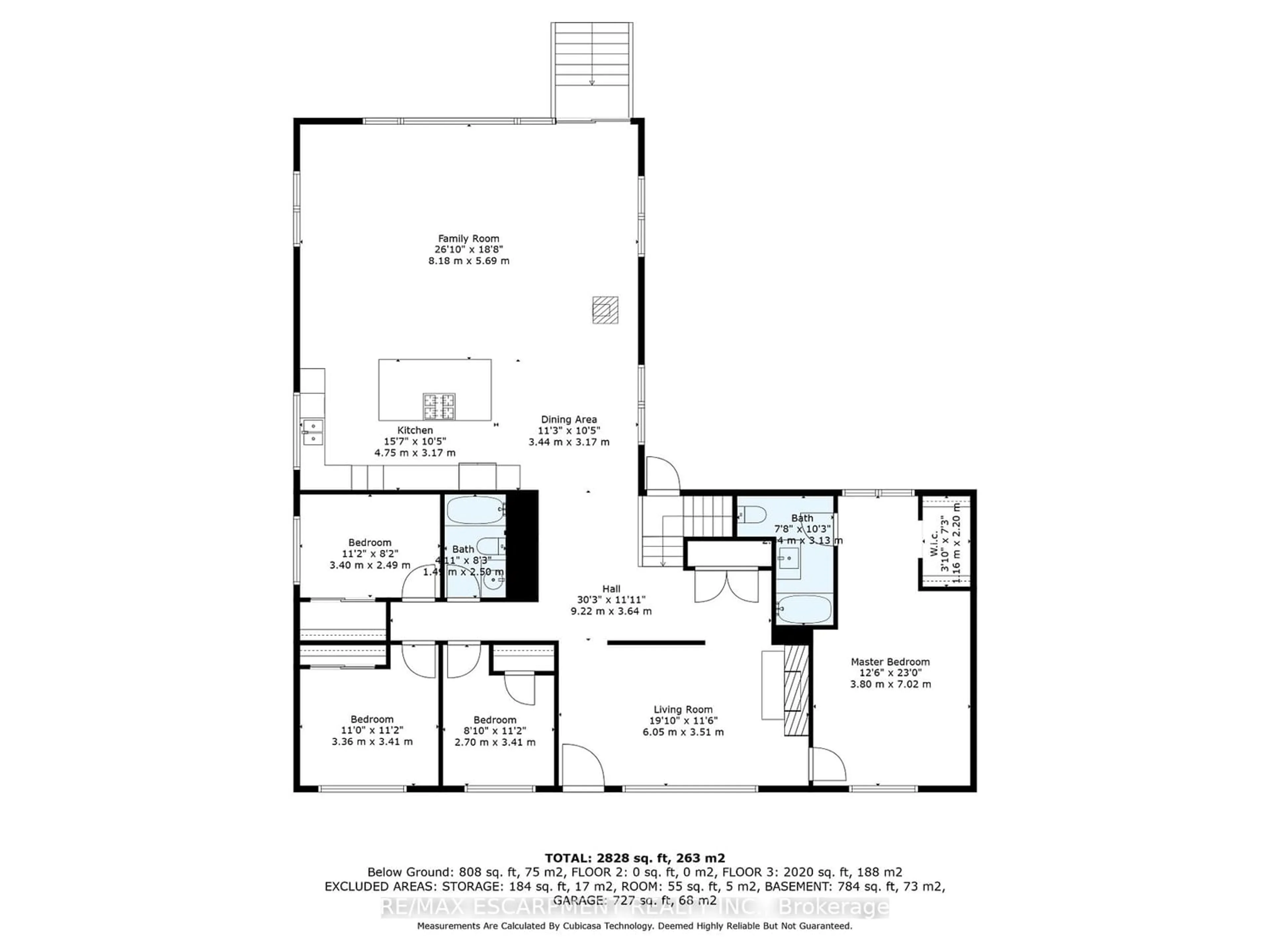 Floor plan for 565 Second Rd, Hamilton Ontario L8J 2Y1