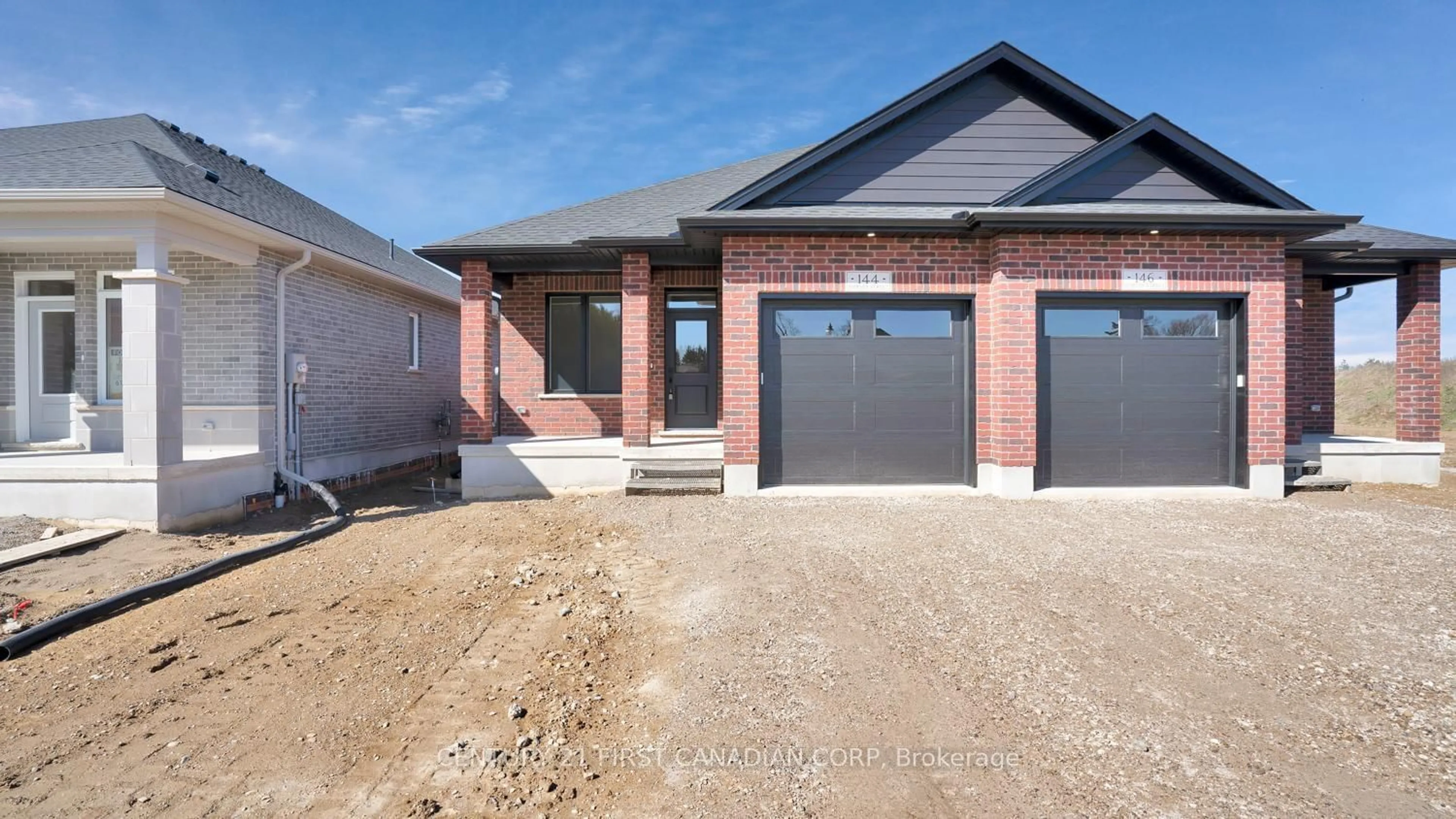 Home with brick exterior material for 144 Shirley St, Thames Centre Ontario N0M 2P0