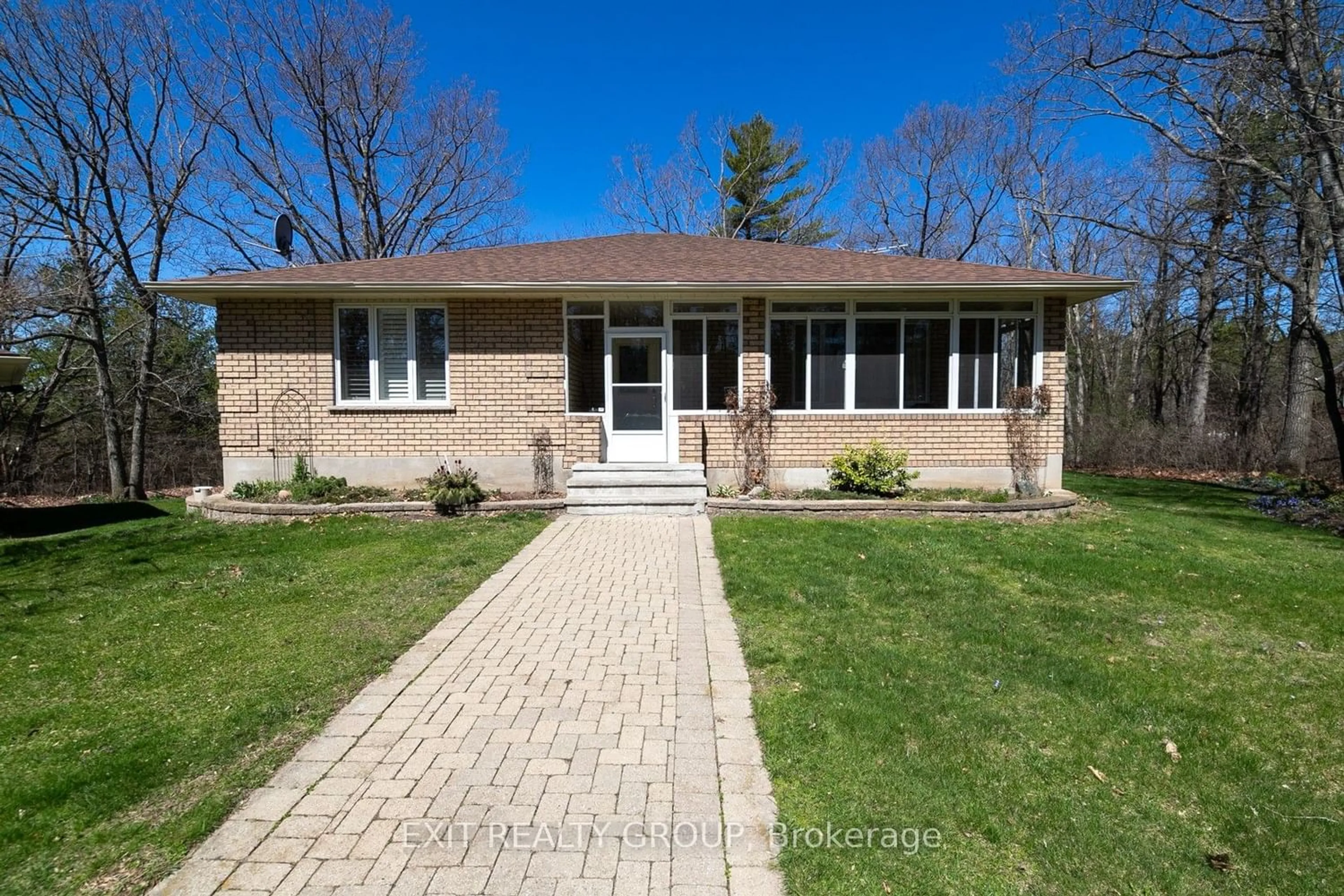 Home with brick exterior material for 256 Hearns Rd, Quinte West Ontario K0K 2C0