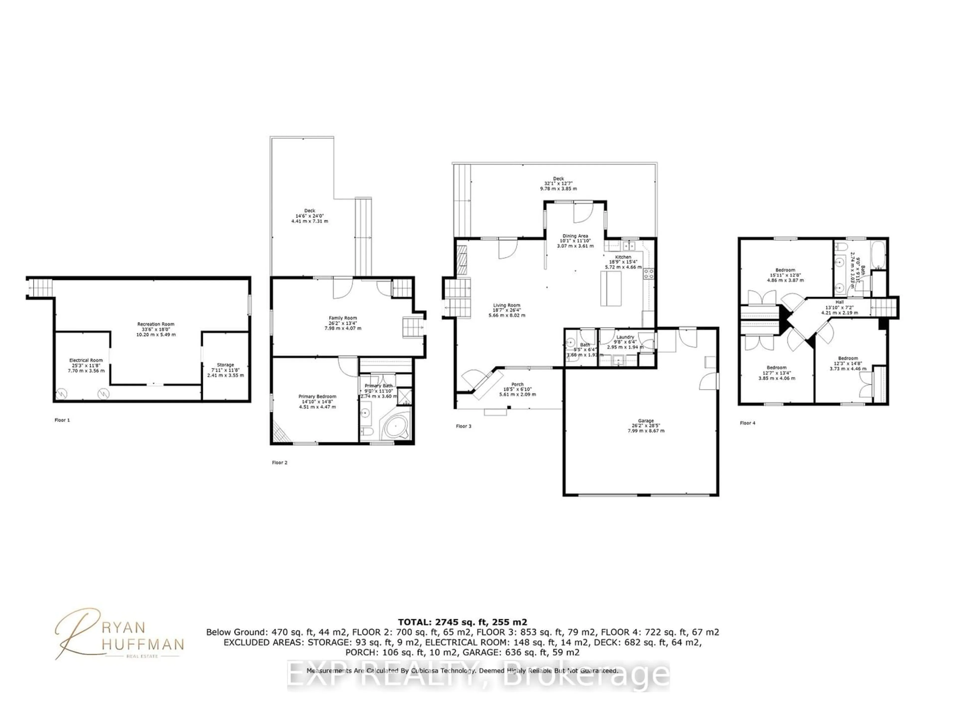 Floor plan for 9710 Oak Ridges Dr, Hamilton Township Ontario K0K 1C0