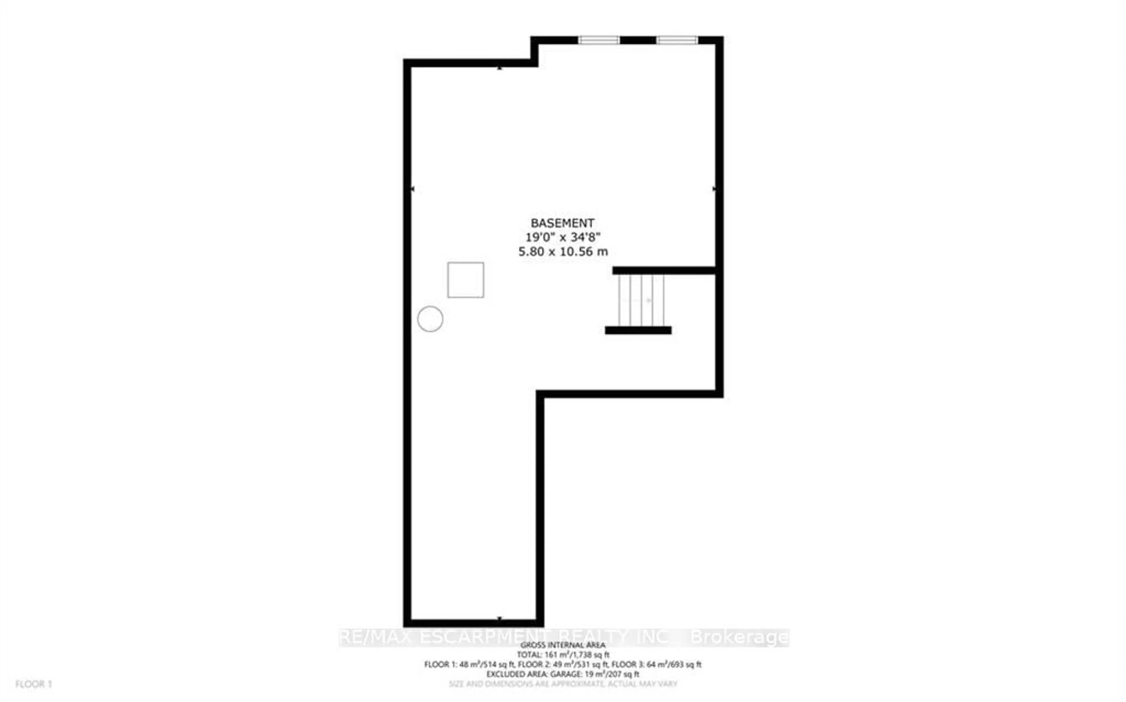 Floor plan for 108 Arnold Marshall Blvd, Haldimand Ontario N3W 1E3