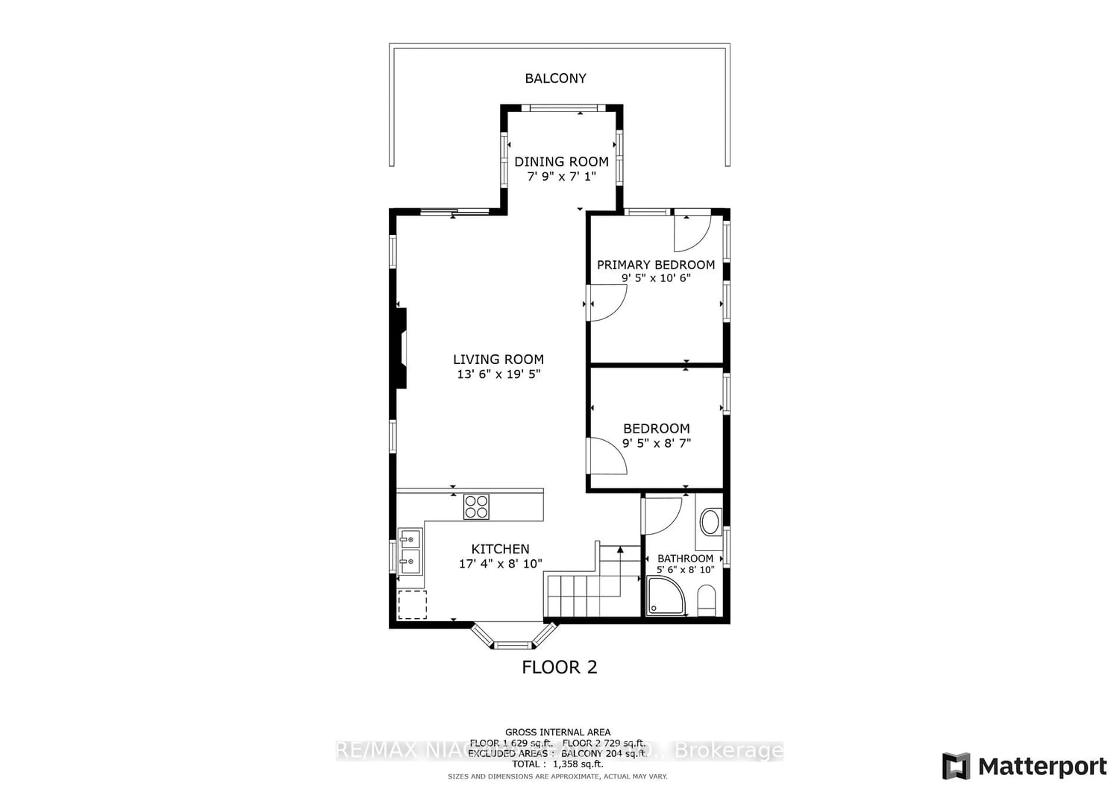 Floor plan for 13165 Lakeshore Rd, Wainfleet Ontario L0S 1V0