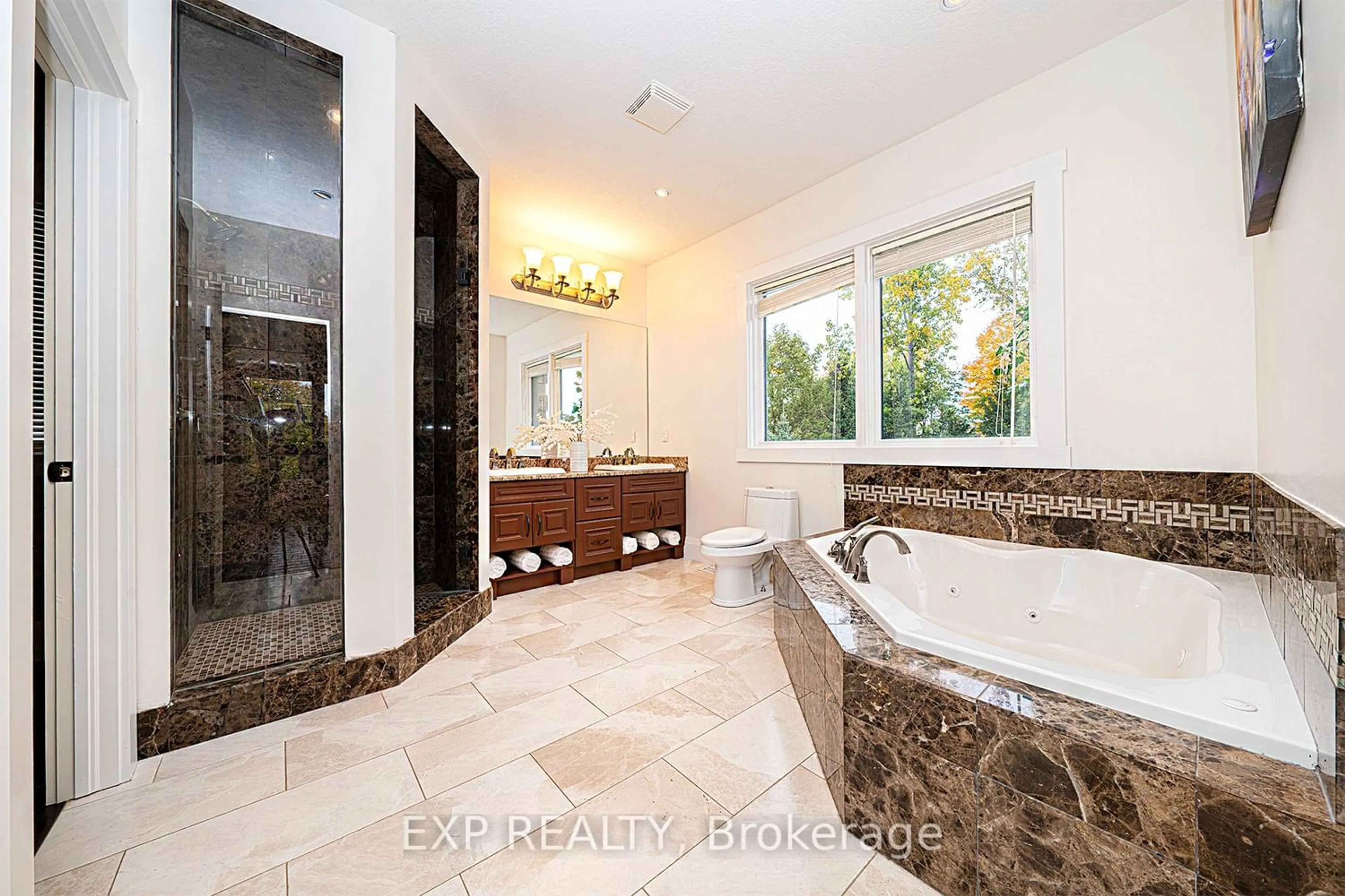 Bathroom, ceramic floors for 21 Old Mill Rd, Brant Ontario N0J 1V0