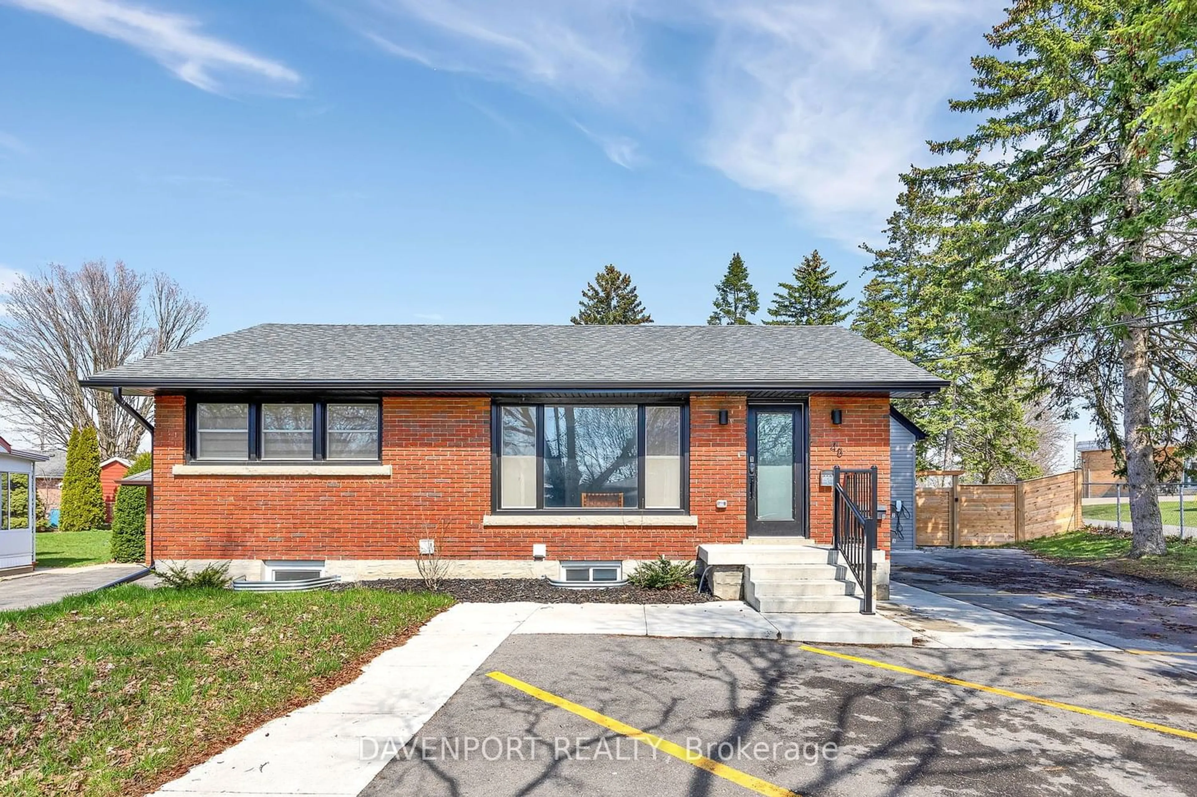 Home with brick exterior material for 48 Harber Ave, Kitchener Ontario N2C 1Y8
