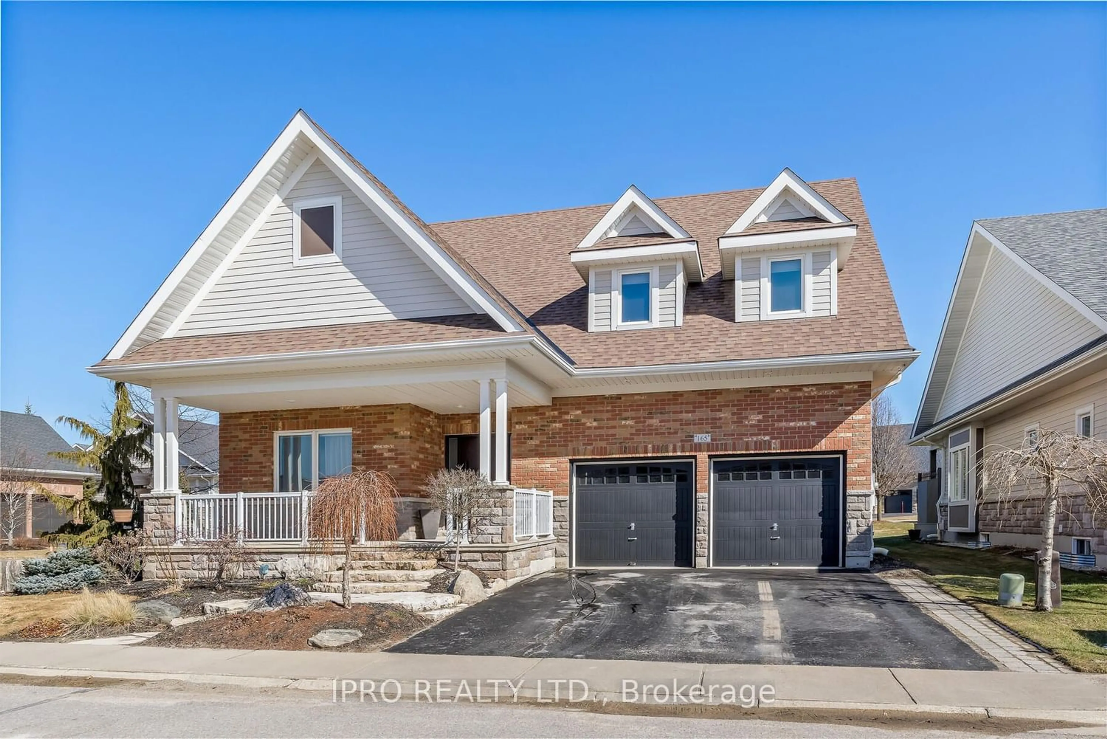 Home with brick exterior material for 200 Kingfisher Dr #165, Mono Ontario L9W 0B3