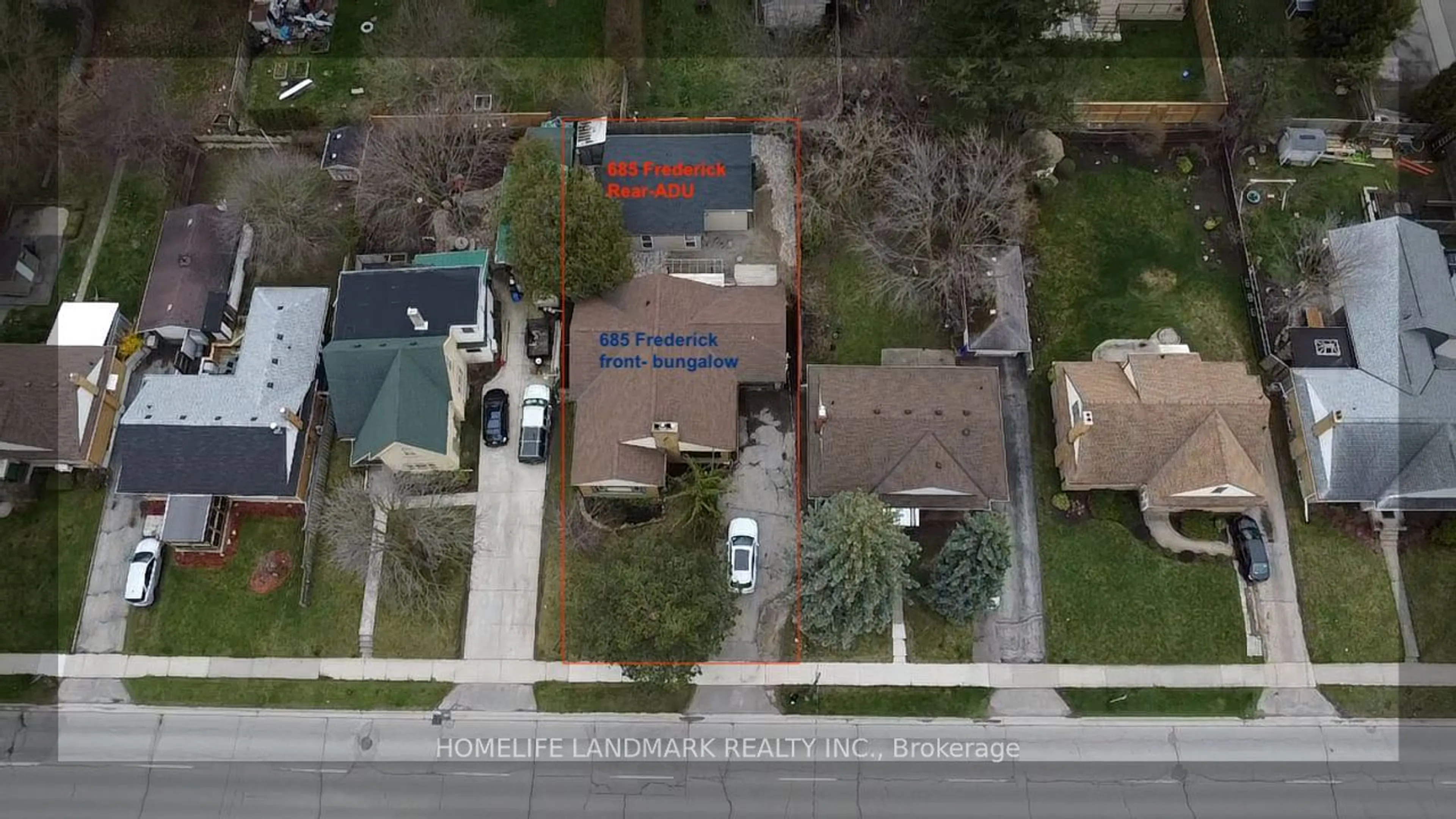 Frontside or backside of a home for 685 Frederick St, Kitchener Ontario N2B 2B3