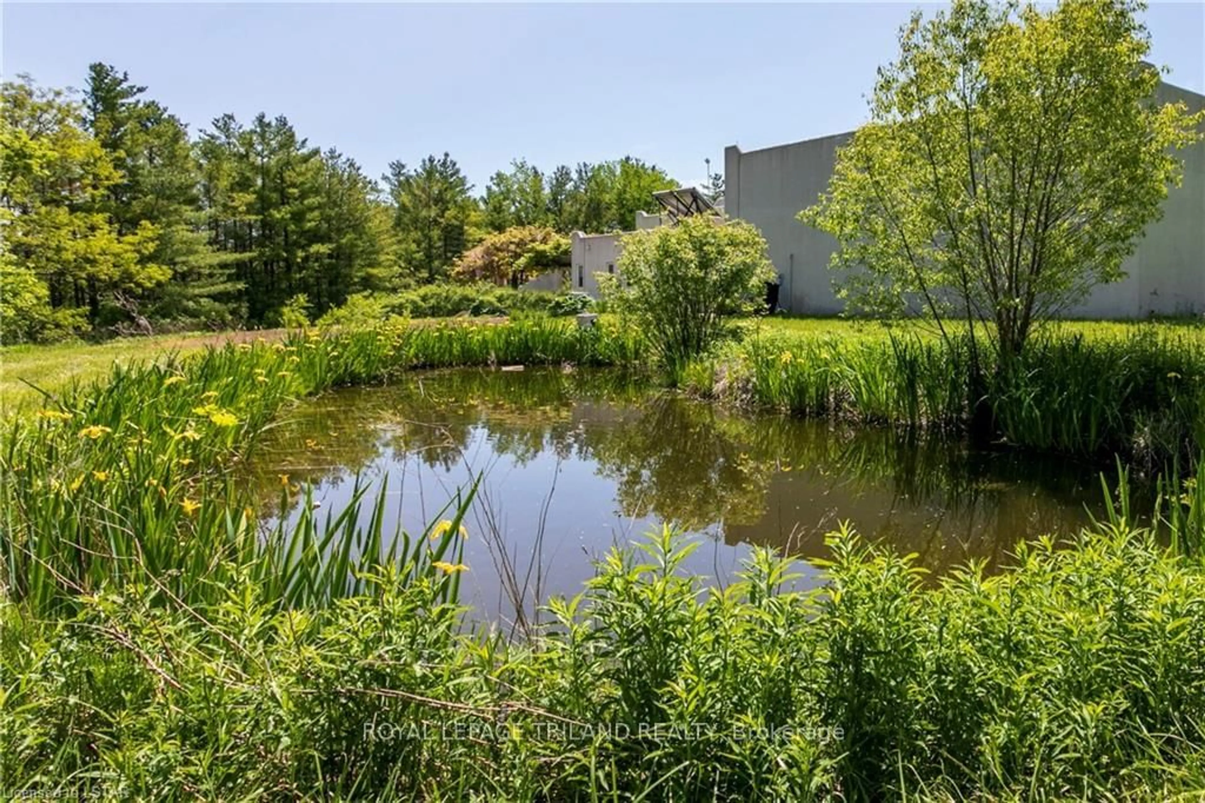 A pic from exterior of the house or condo, the view of lake or river for 15668 FURNIVAL Rd, Southwest Middlesex Ontario N0L 2N0