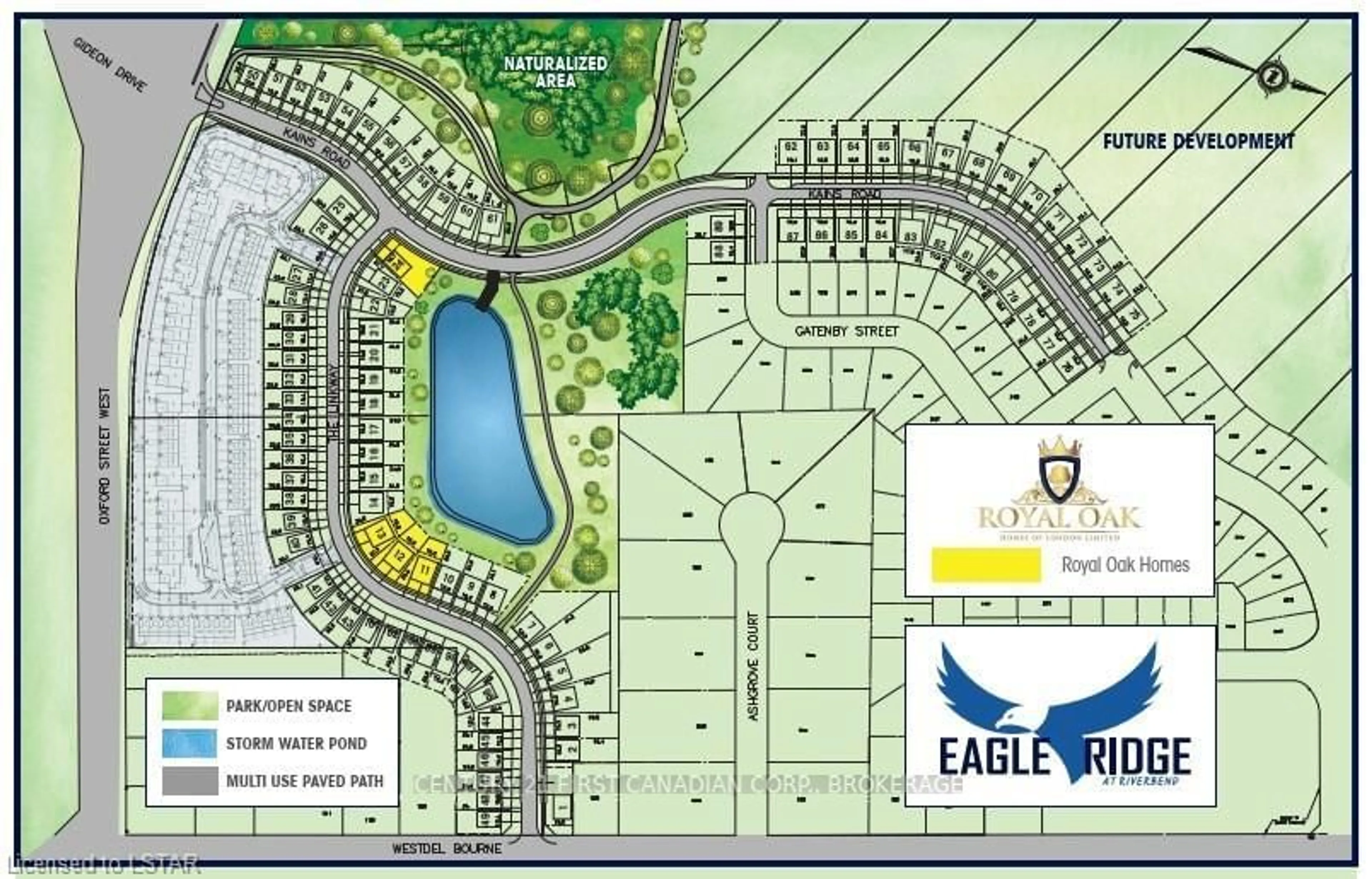 Floor plan for 2172 LINKWAY Blvd, London Ontario N6K 0C8