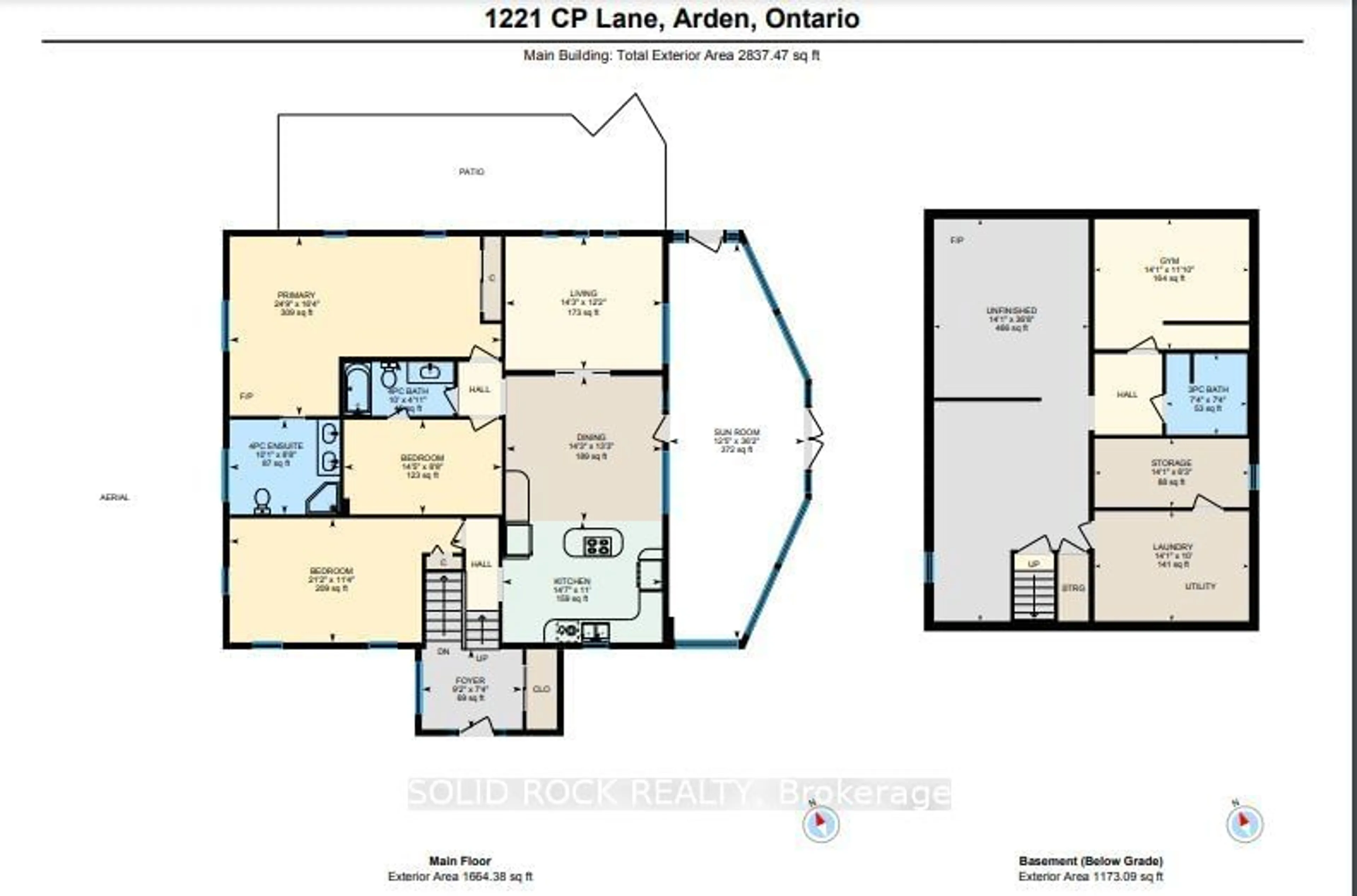 Floor plan for 1221 Cp Lane, Central Frontenac Ontario K0H 1B0