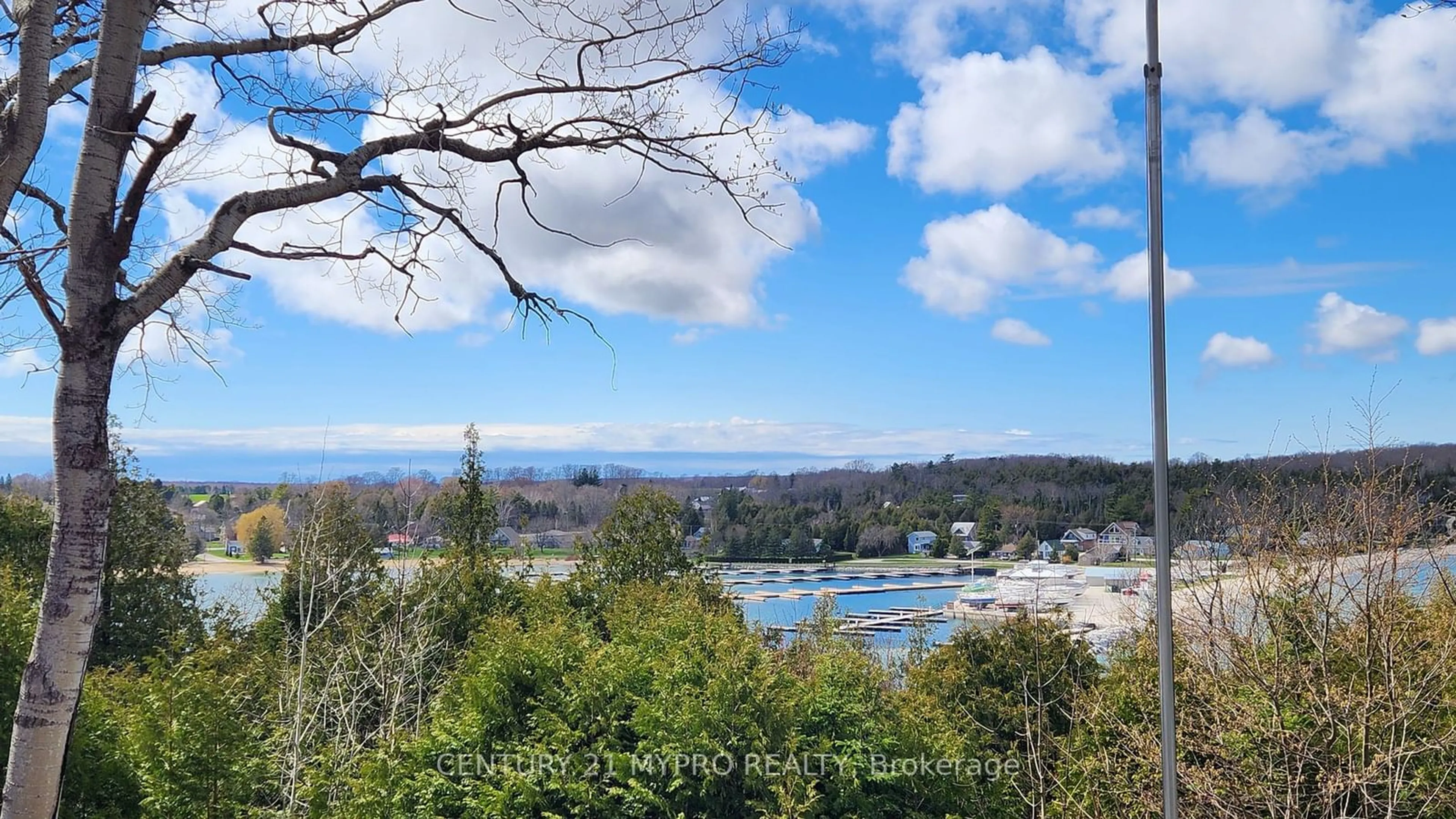 A pic from exterior of the house or condo, the view of lake or river for 66 Moore St, Northern Bruce Peninsula Ontario N0H 1W0