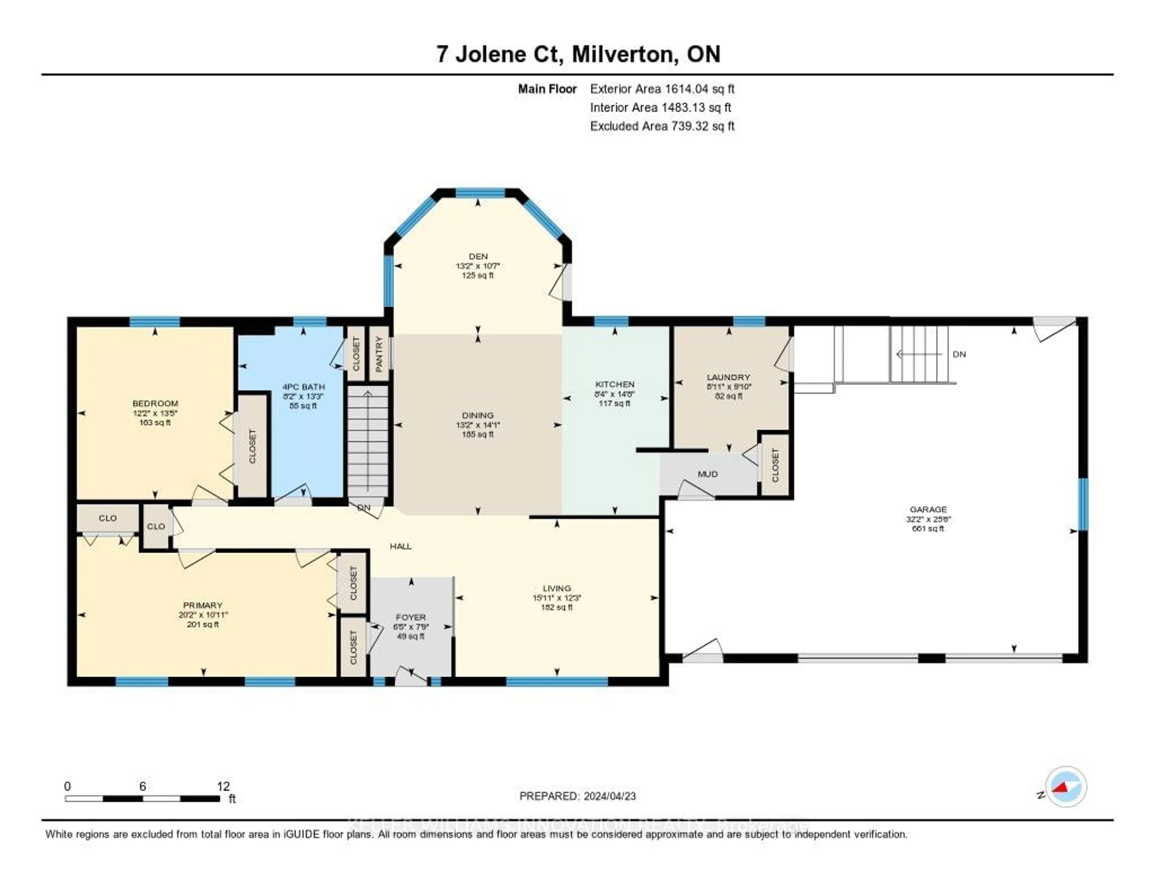 Floor plan for 7 Jolene Crt, Perth East Ontario N0K 1M0