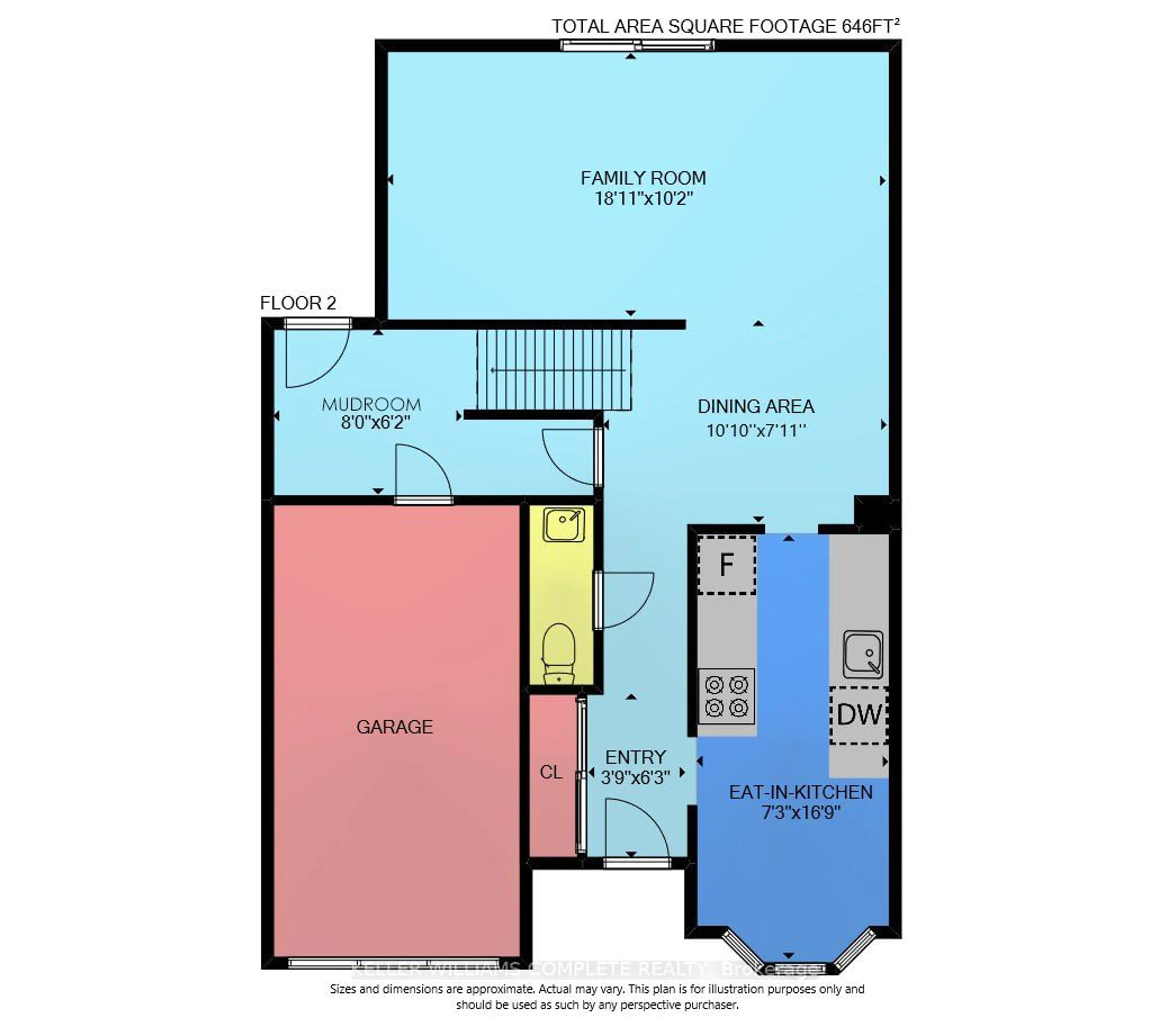 Floor plan for 618 Barton St #20, Hamilton Ontario L8E 4X3