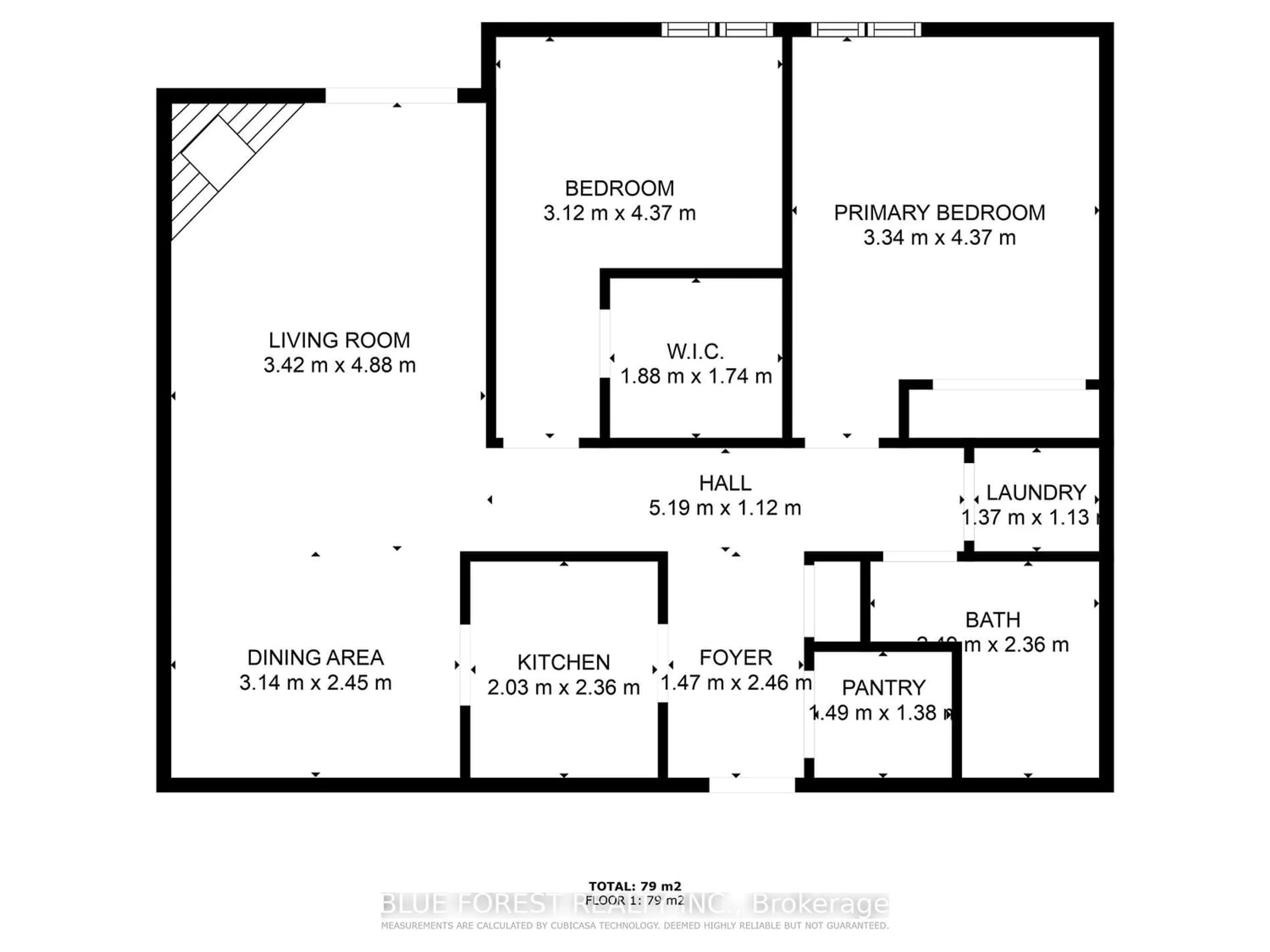 Floor plan for 725 Deveron Cres #120, London Ontario N5Z 4X3
