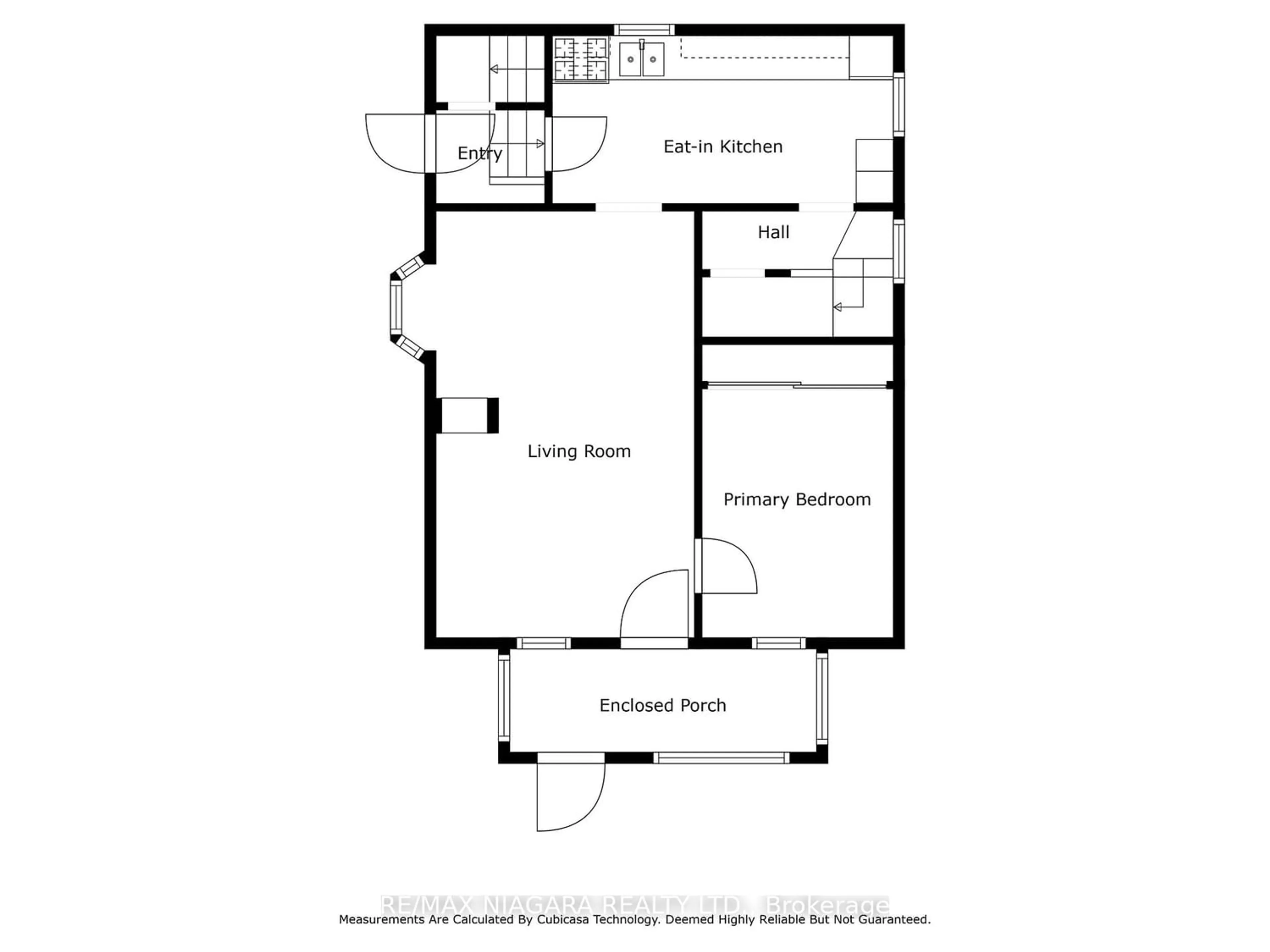 Floor plan for 6052 Prospect St, Niagara Falls Ontario L2G 1G8