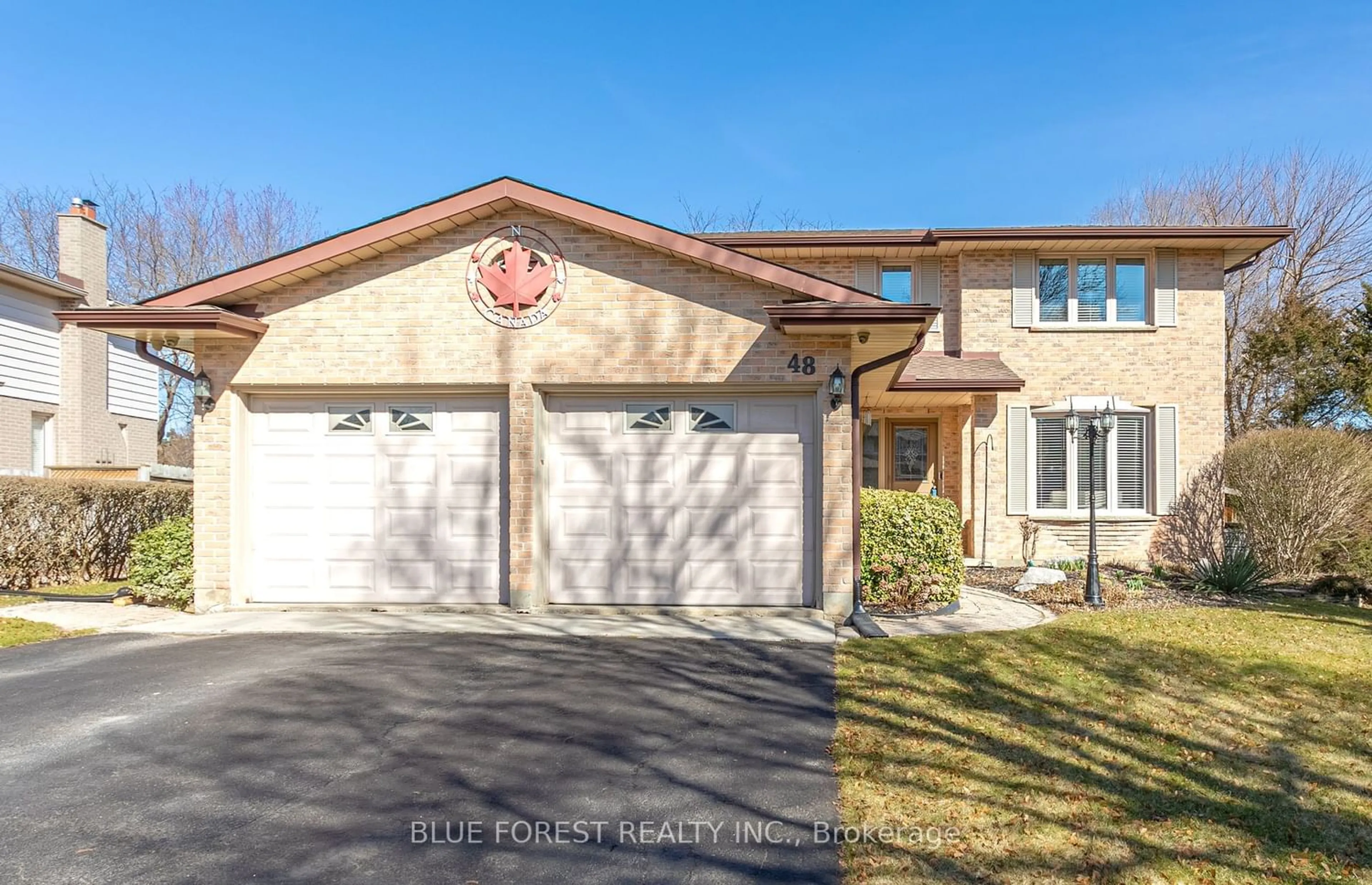 Frontside or backside of a home for 48 Walmer Gdns, London Ontario N6G 4H6