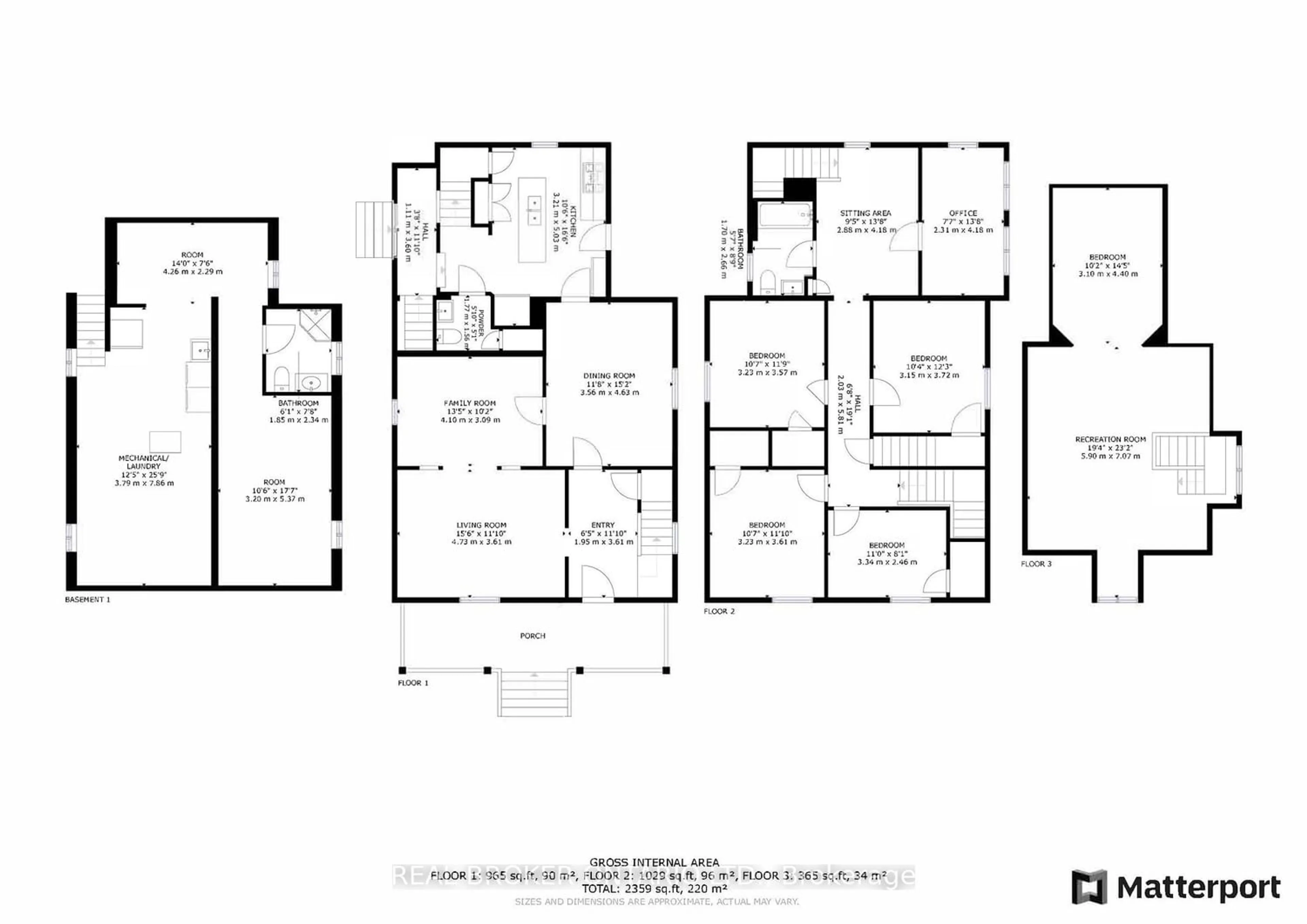 Floor plan for 19 Sherring St, Haldimand Ontario N0A 1H0