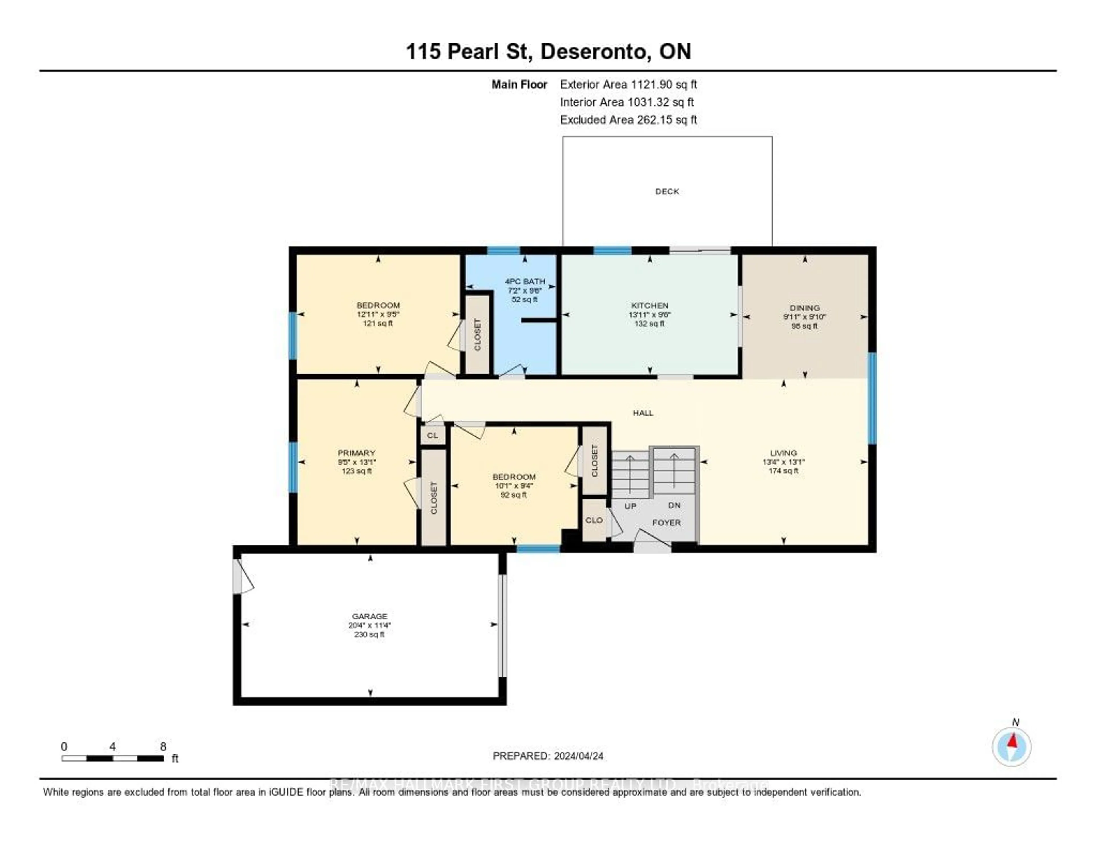 Floor plan for 115 Pearl St, Deseronto Ontario K0K 1X0