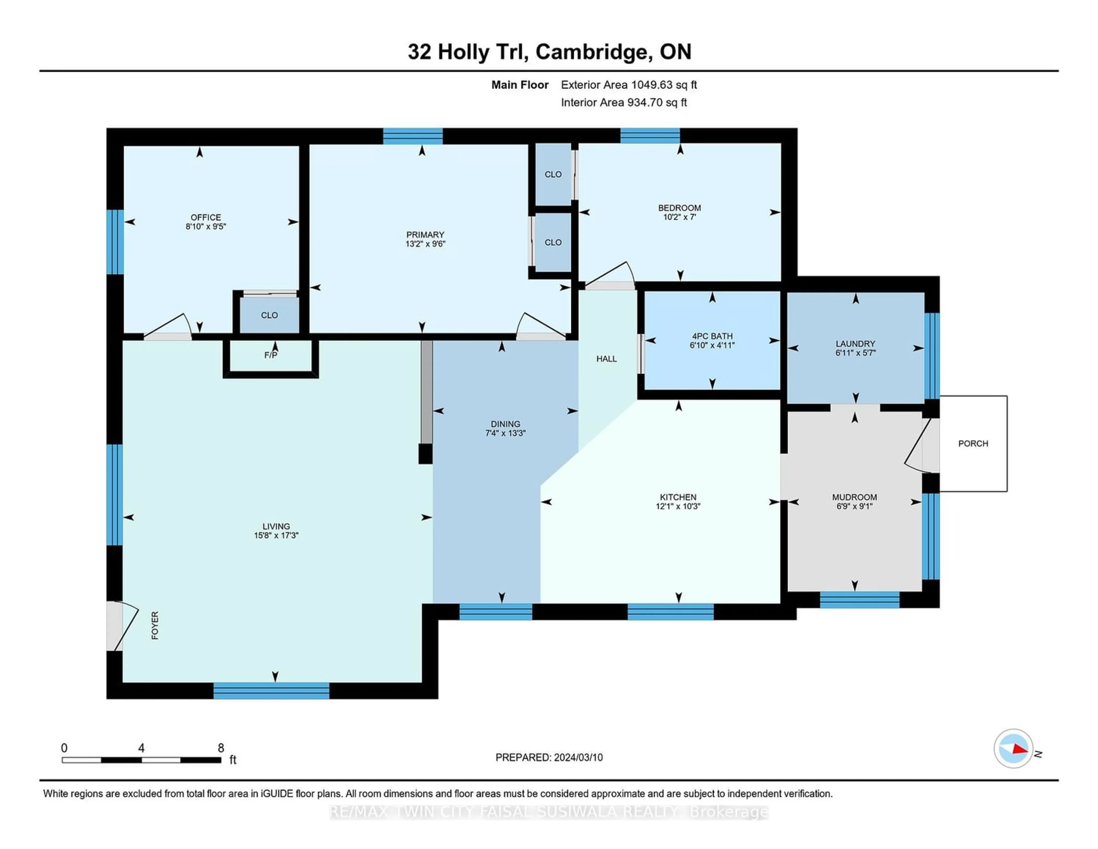Floor plan for 32 Holly Tr, Puslinch Ontario N3C 2V4