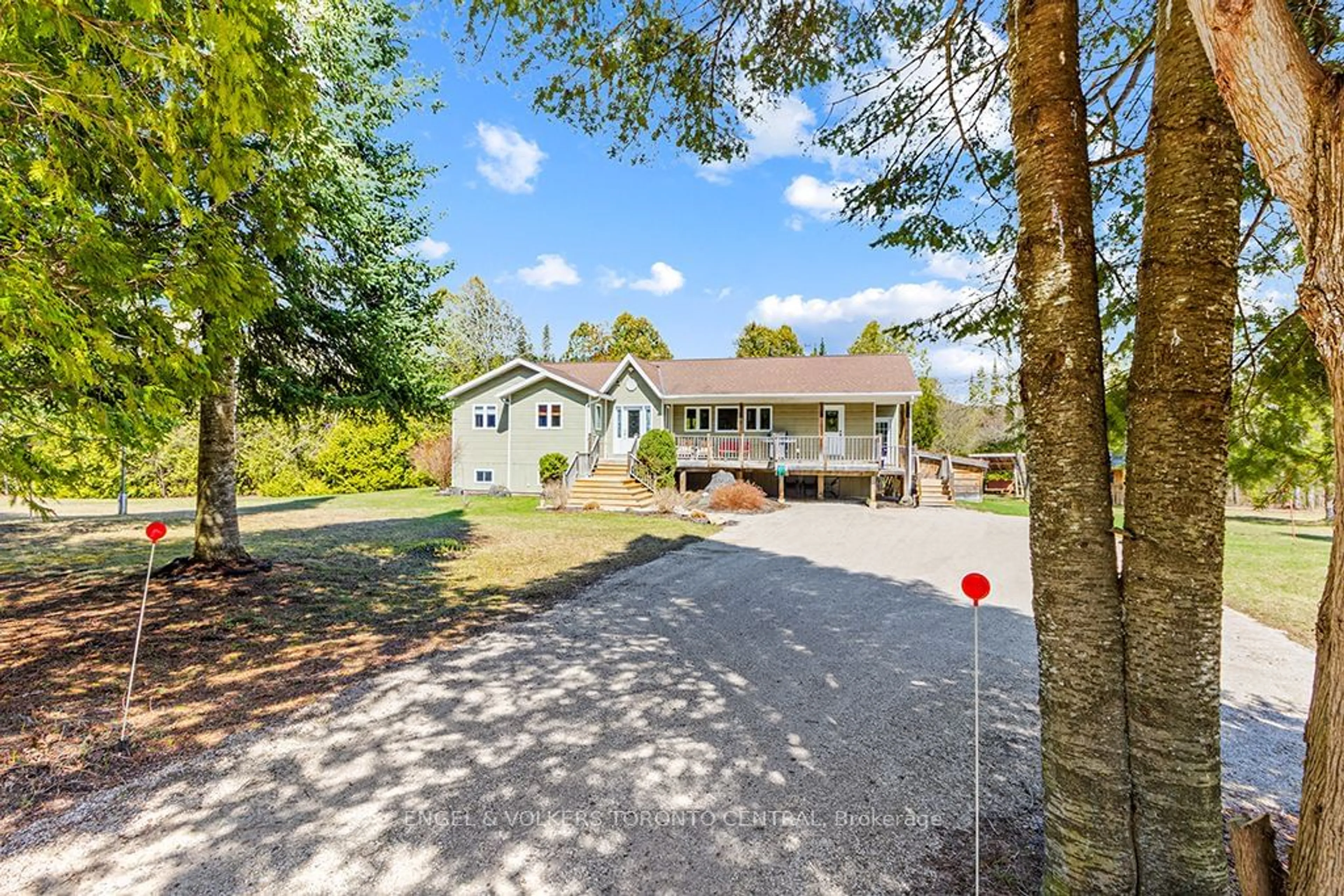 Outside view for 123 Valley Ridge Rd, Grey Highlands Ontario N0C 1E0
