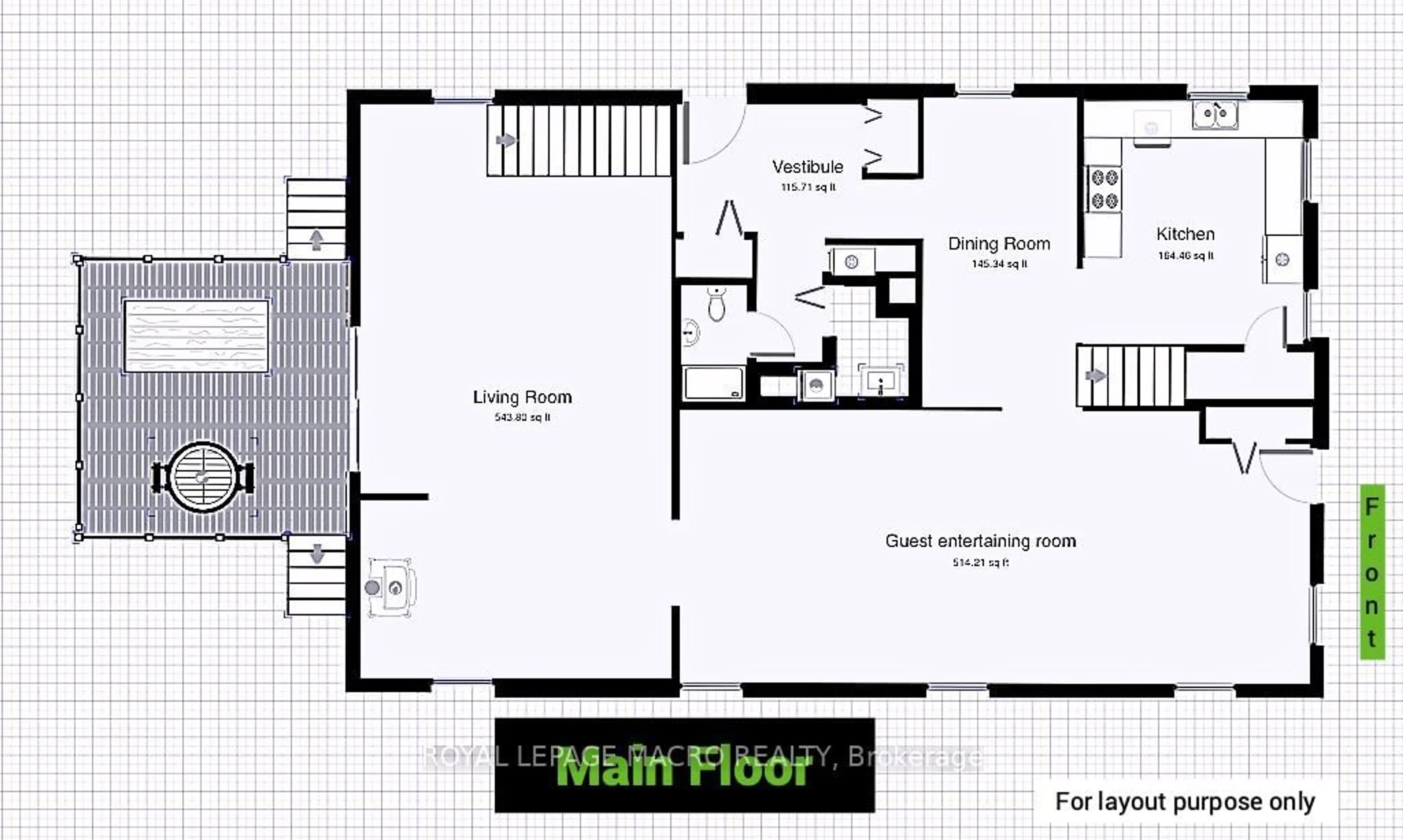 Floor plan for 1750 Book Rd, Hamilton Ontario L0R 1R0