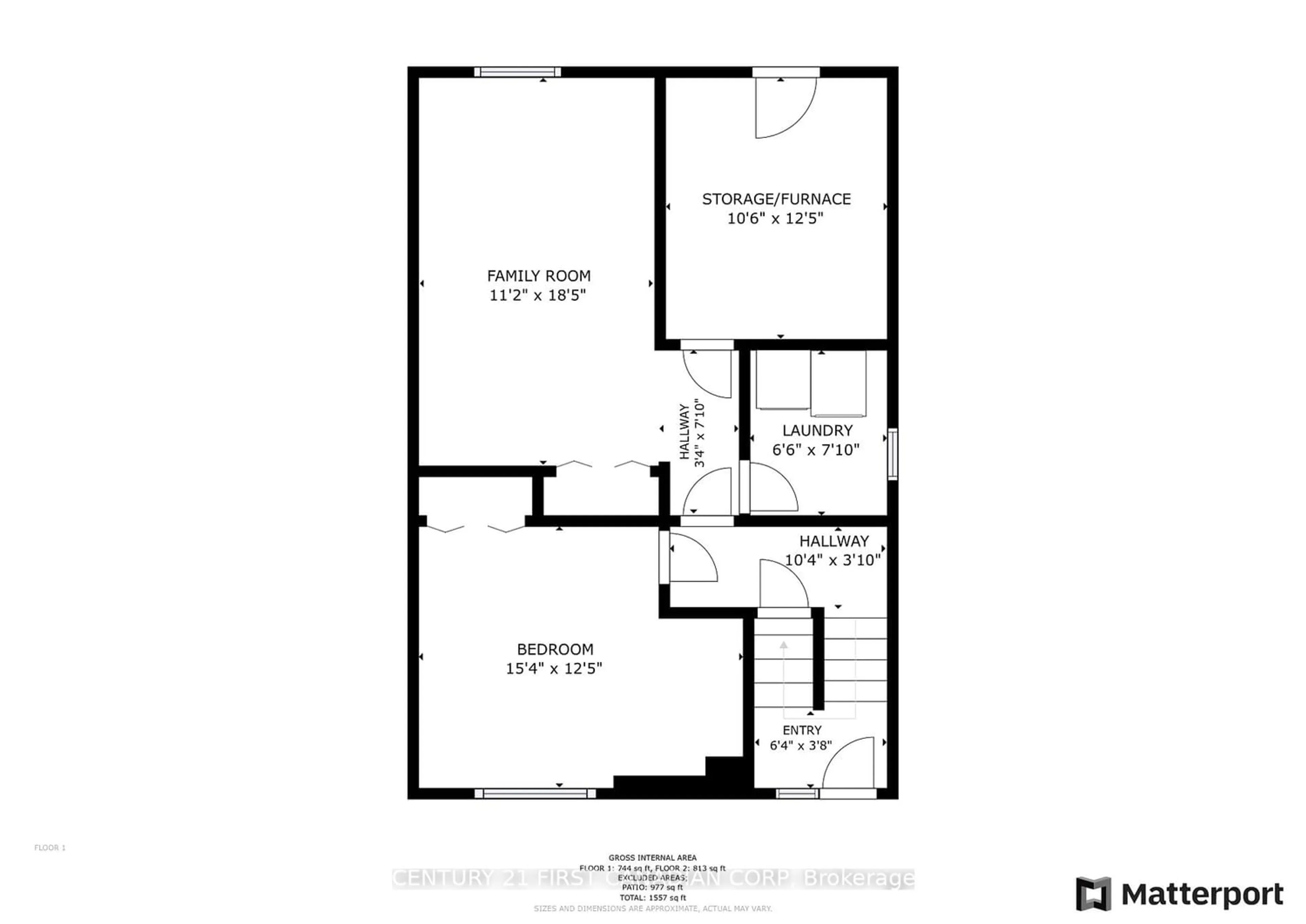 Floor plan for 174 Portsmouth Cres, London Ontario N5V 4C8