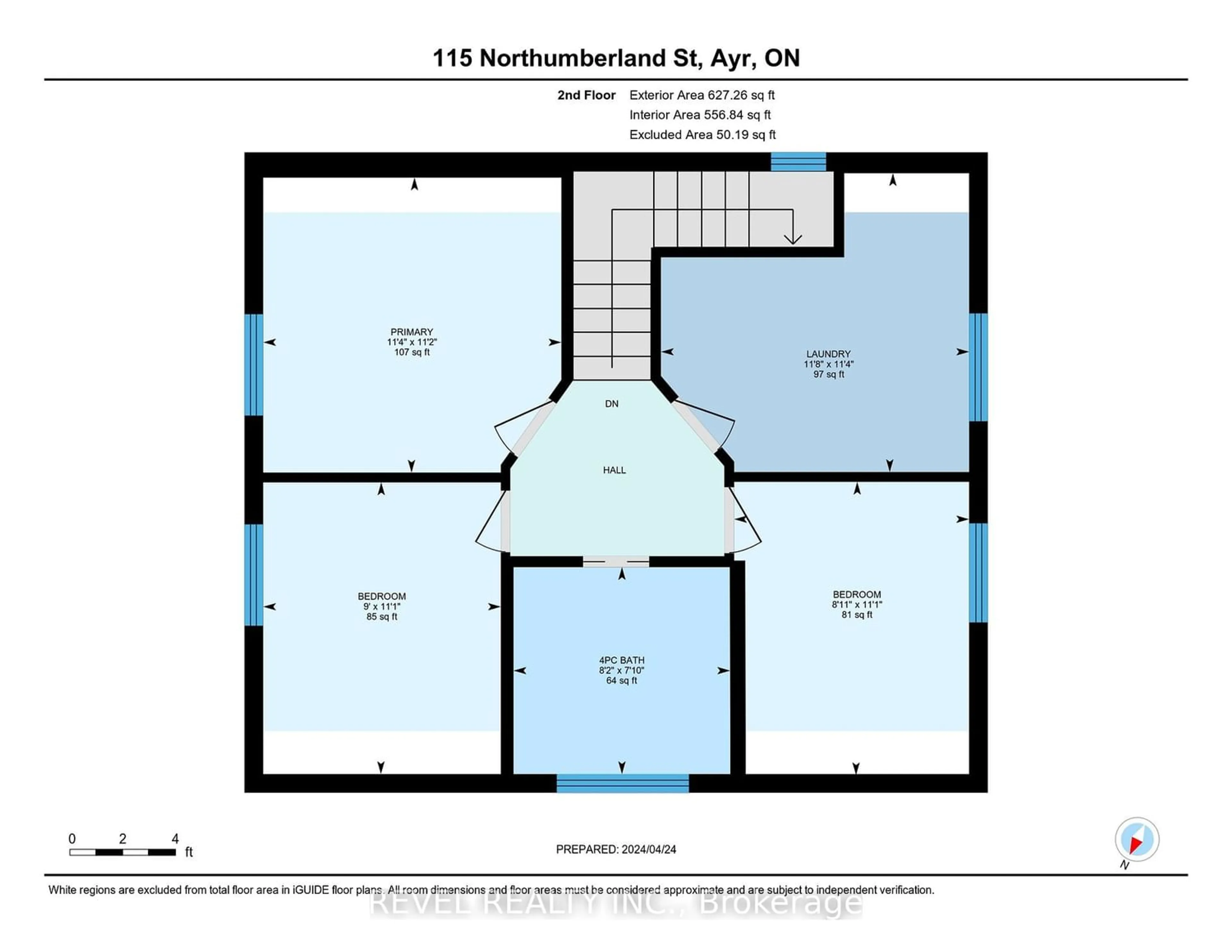 Floor plan for 115 Northumberland St, North Dumfries Ontario N0B 1E0