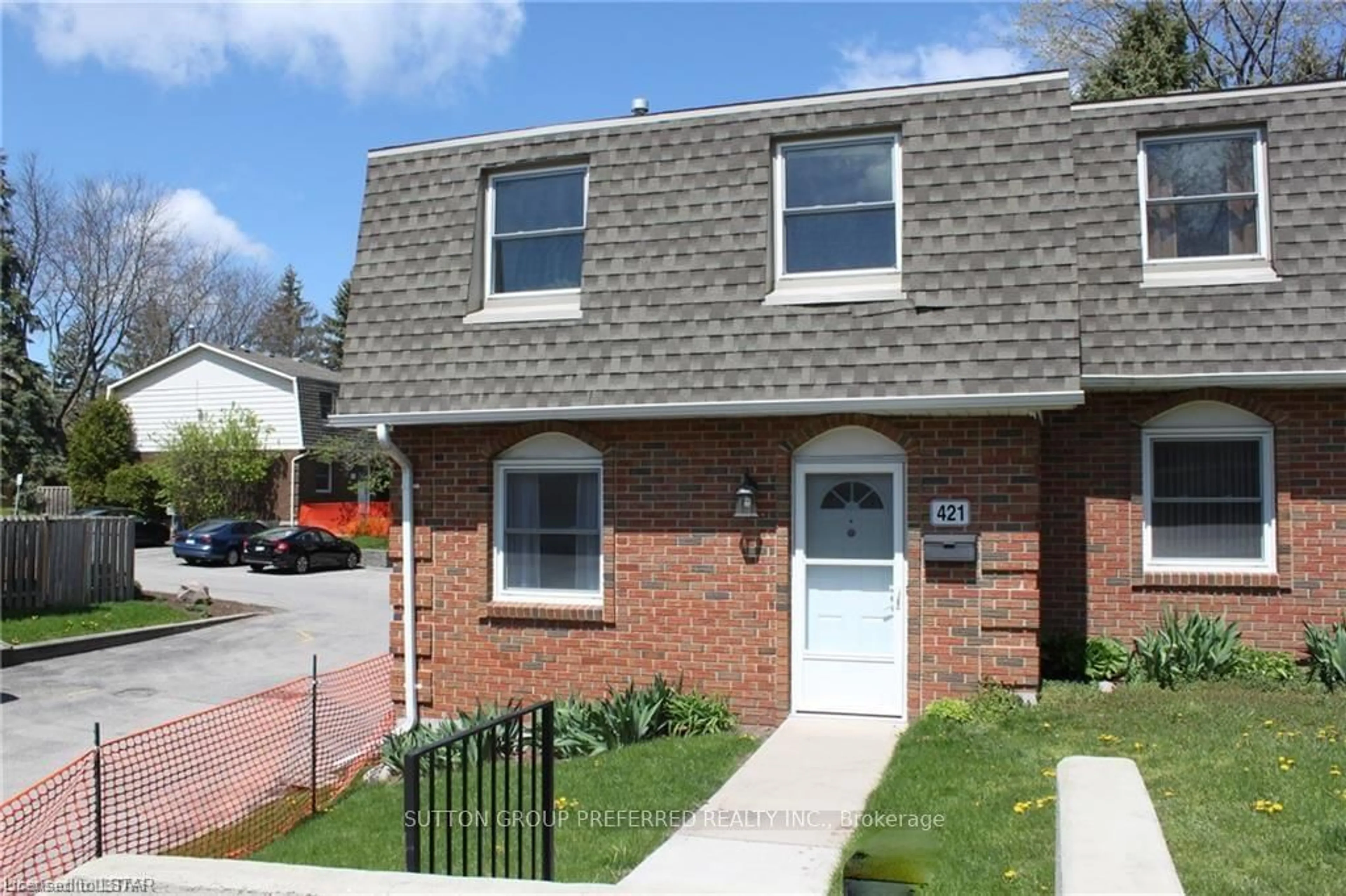Home with brick exterior material for 421 Wilkins St #421, London Ontario N6C 5B5