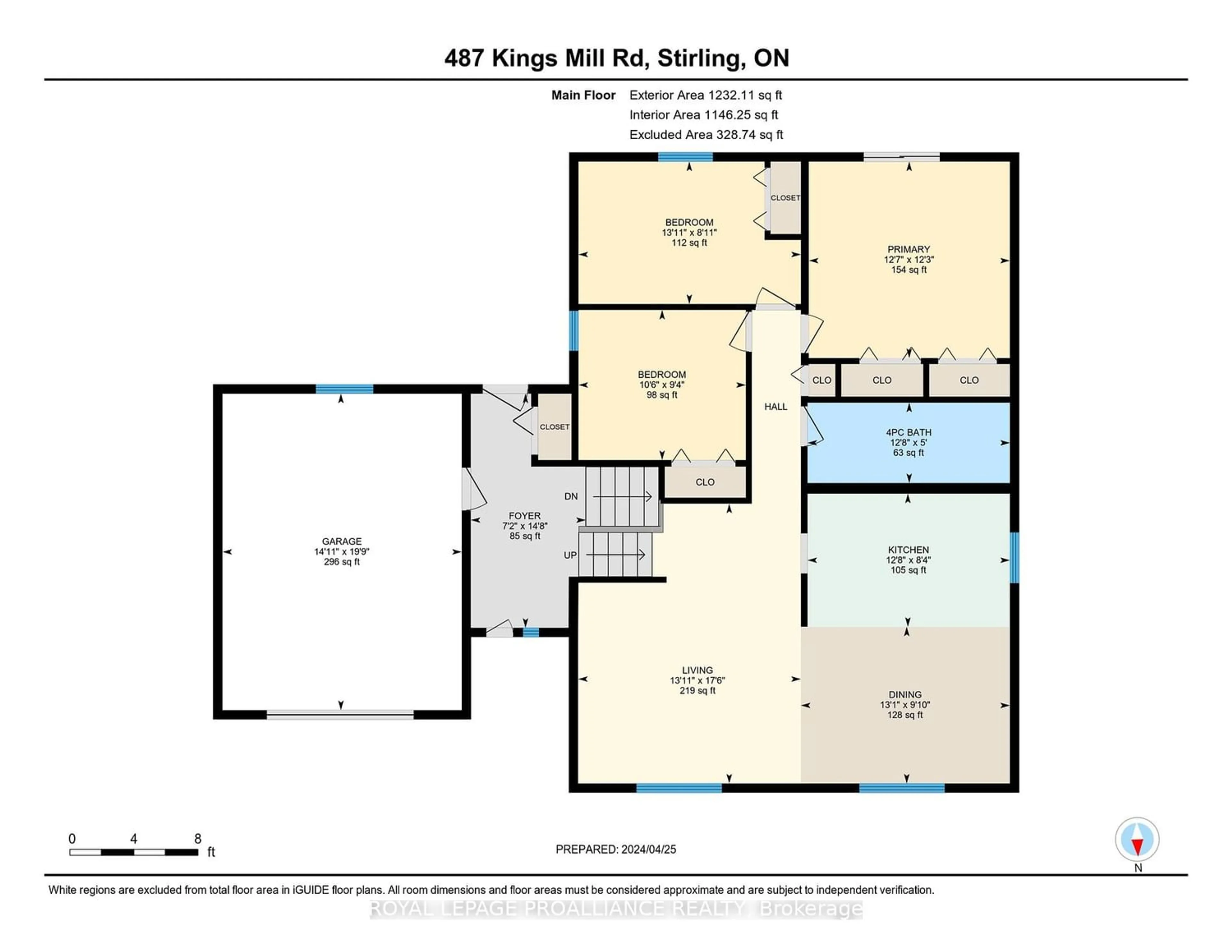 Floor plan for 487 Kings Mill Rd, Stirling-Rawdon Ontario K0K 3E0
