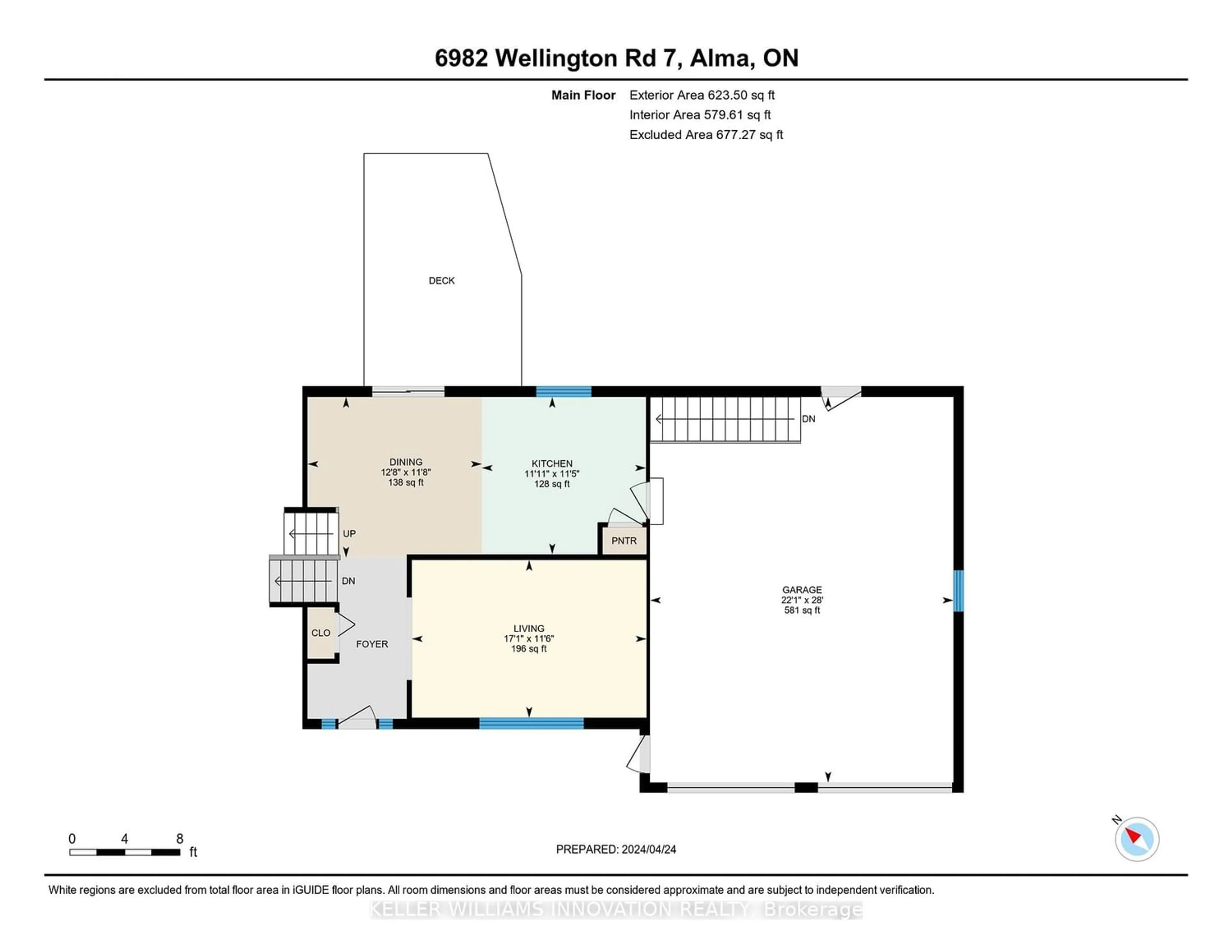 Floor plan for 6982 Wellington 7 Rd, Mapleton Ontario N0B 1A0