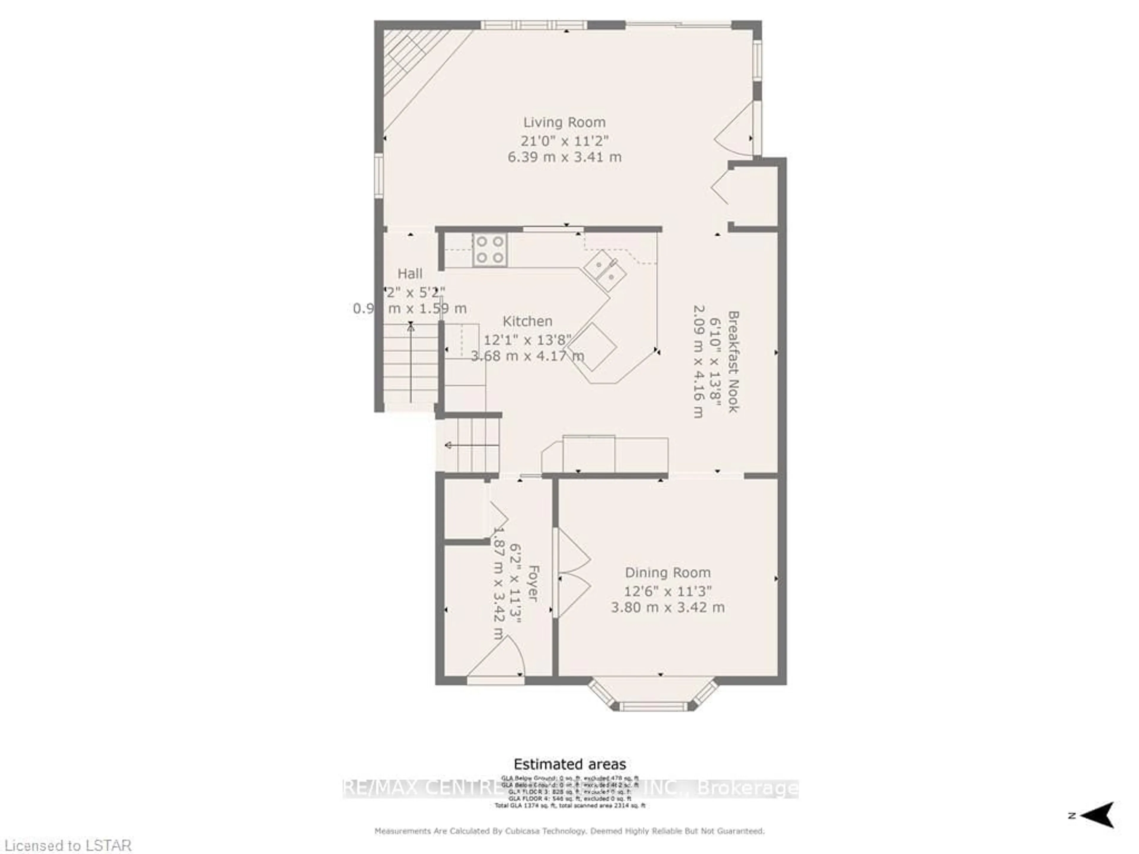 Floor plan for 20 Luton Cres, St. Thomas Ontario N5R 5K1