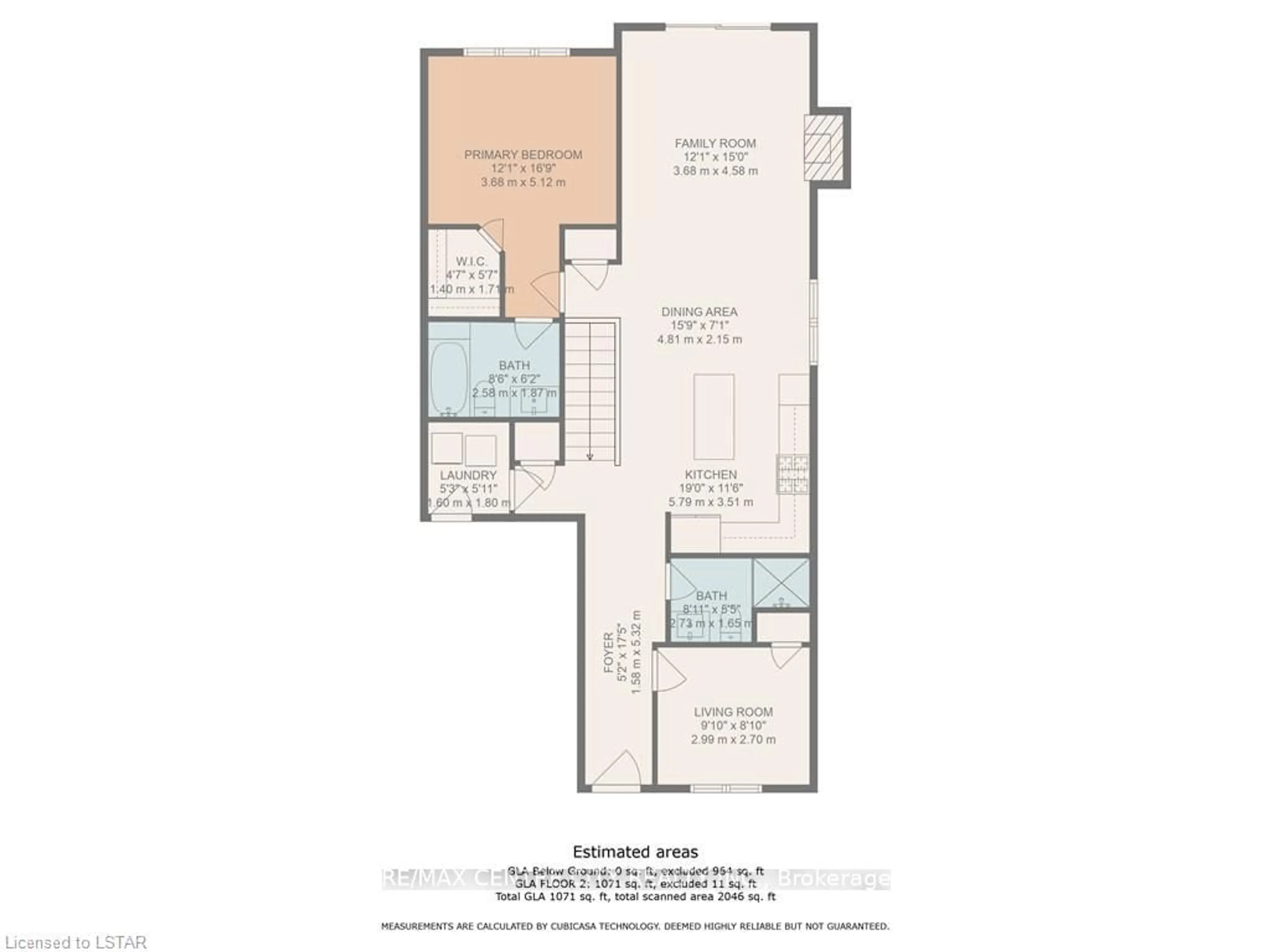 Floor plan for 71 Compass Tr, Central Elgin Ontario N5L 0B4