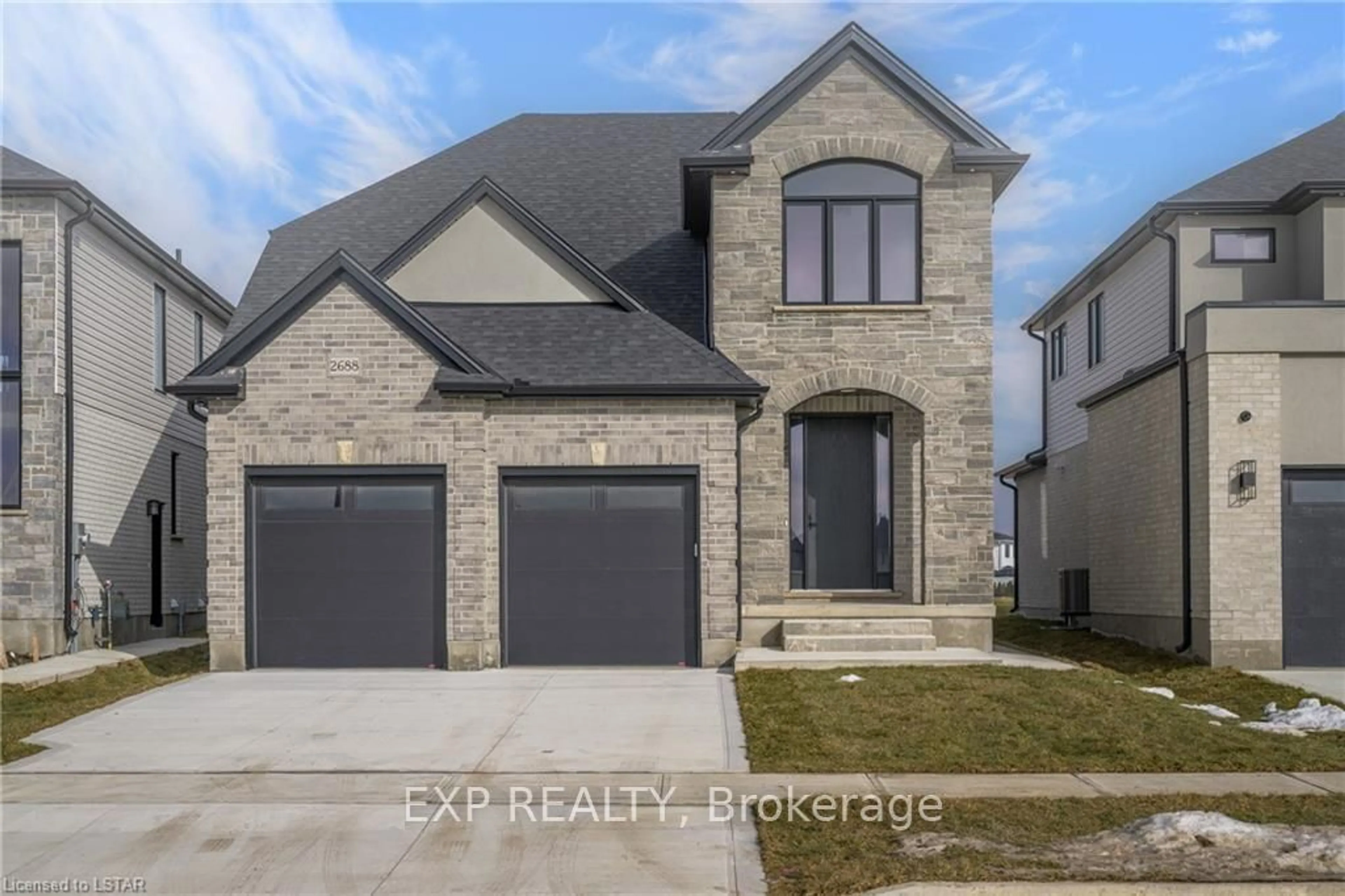 Frontside or backside of a home for 2688 Heardcreek Trail, London Ontario N6G 0W1