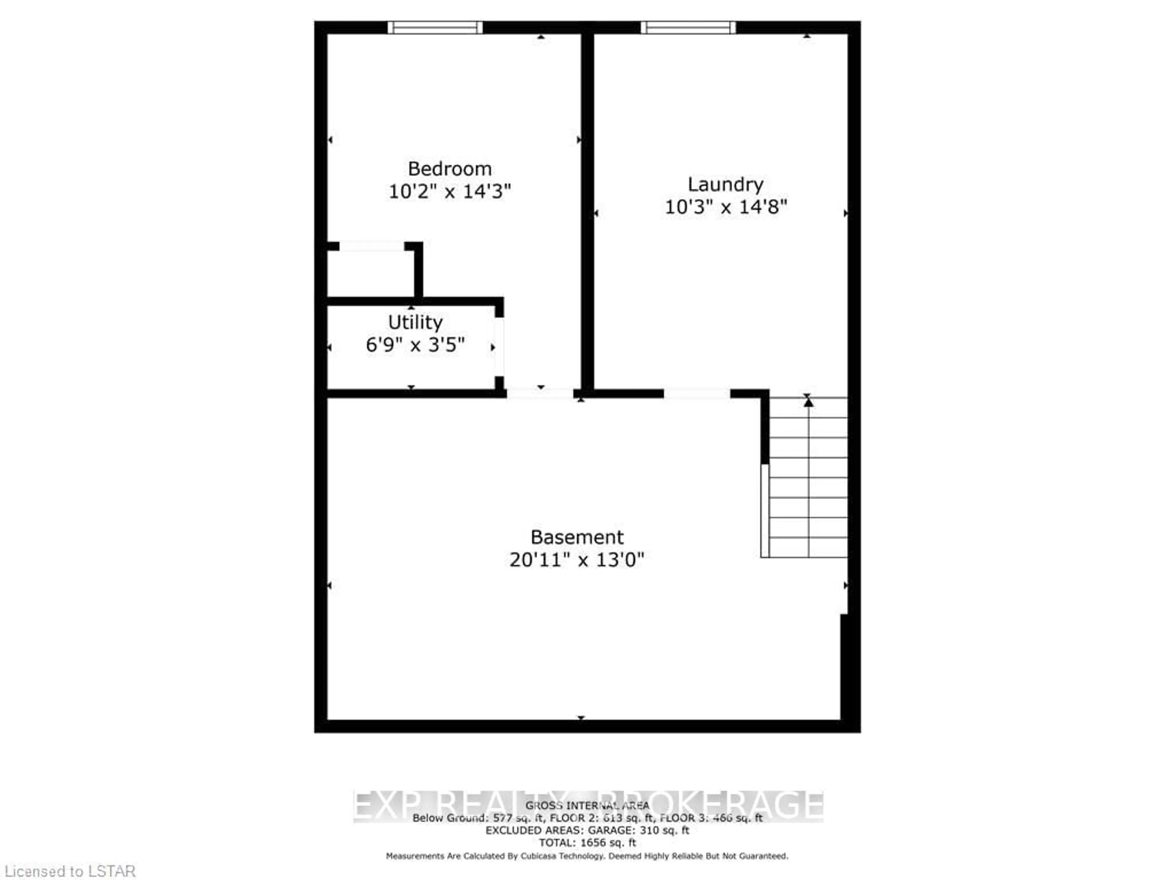 Floor plan for 22264 Adelaide St, Strathroy-Caradoc Ontario N0L 1W0