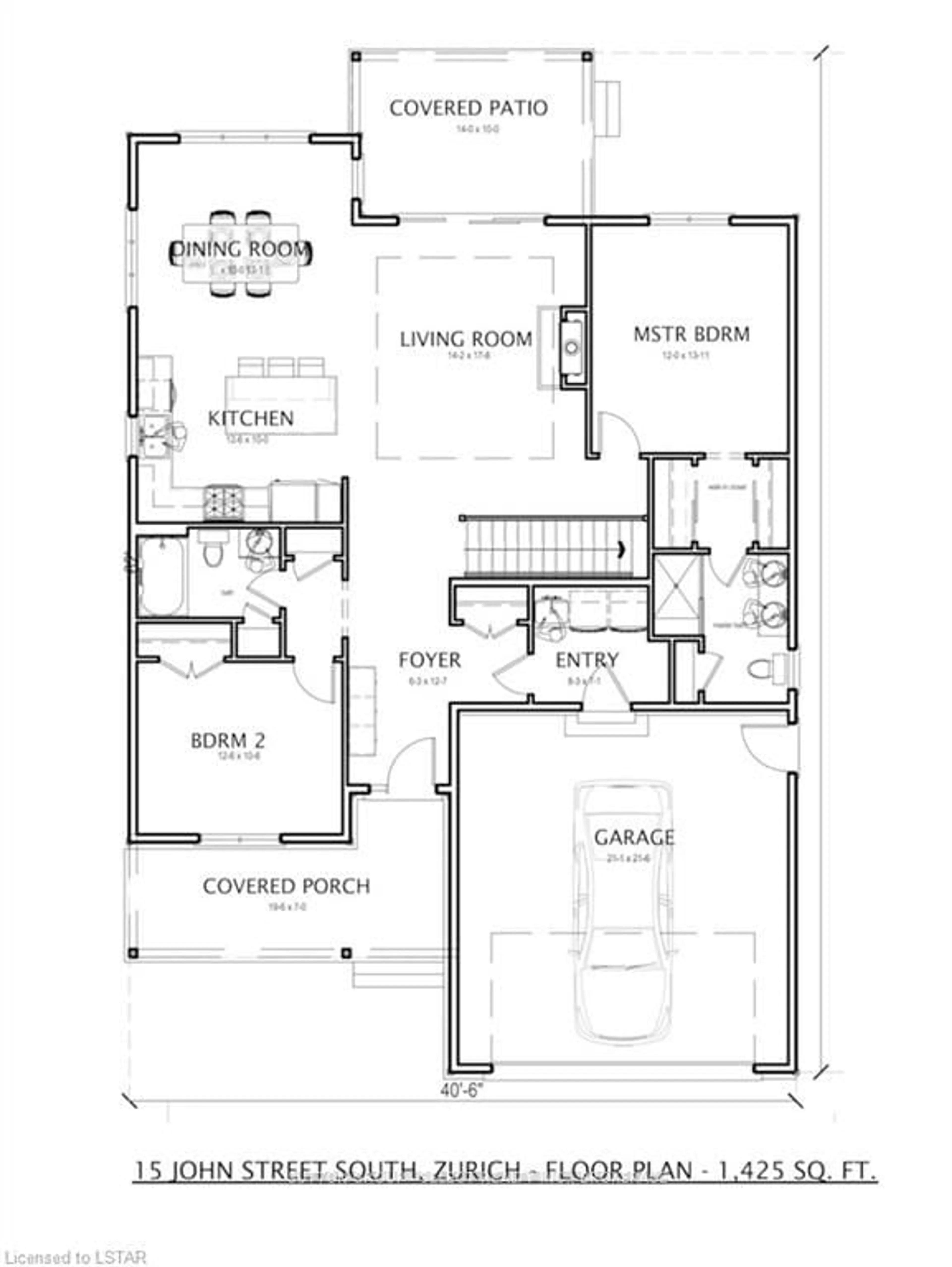 Floor plan for 15 JOHN St, Bluewater Ontario N0M 2T0