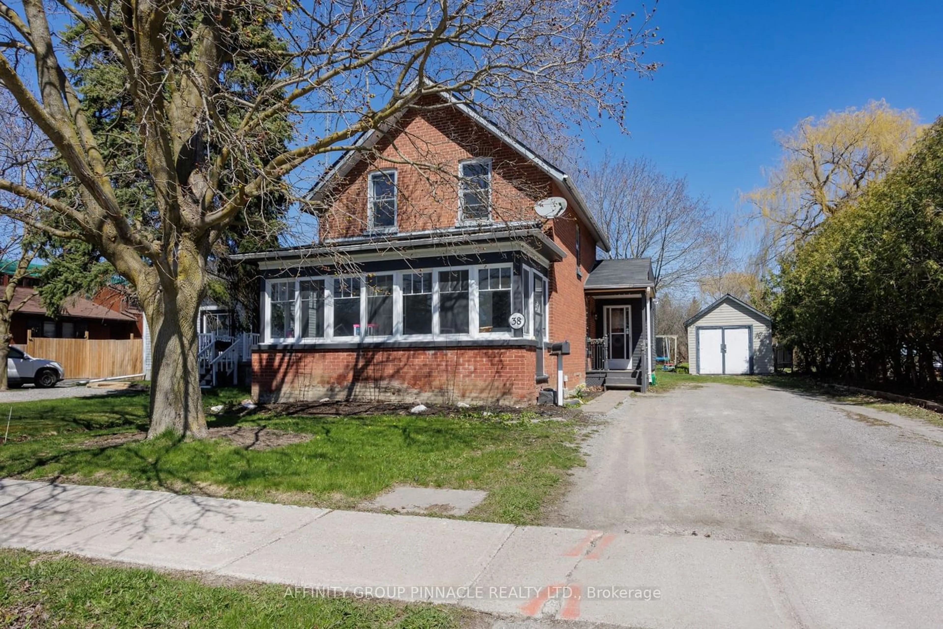 Frontside or backside of a home for 38 St Patrick St, Kawartha Lakes Ontario K9V 1R3