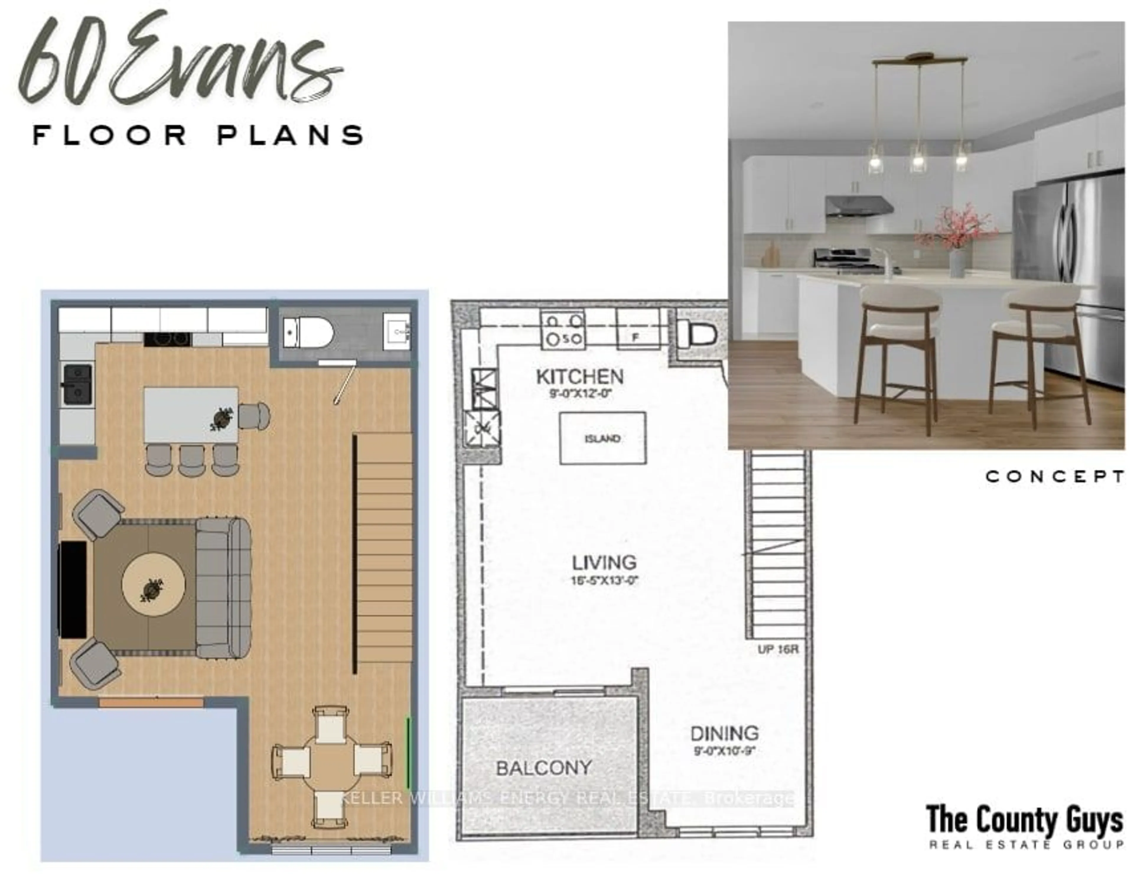 Floor plan for 60 Evans St, Prince Edward County Ontario K0K 2T0