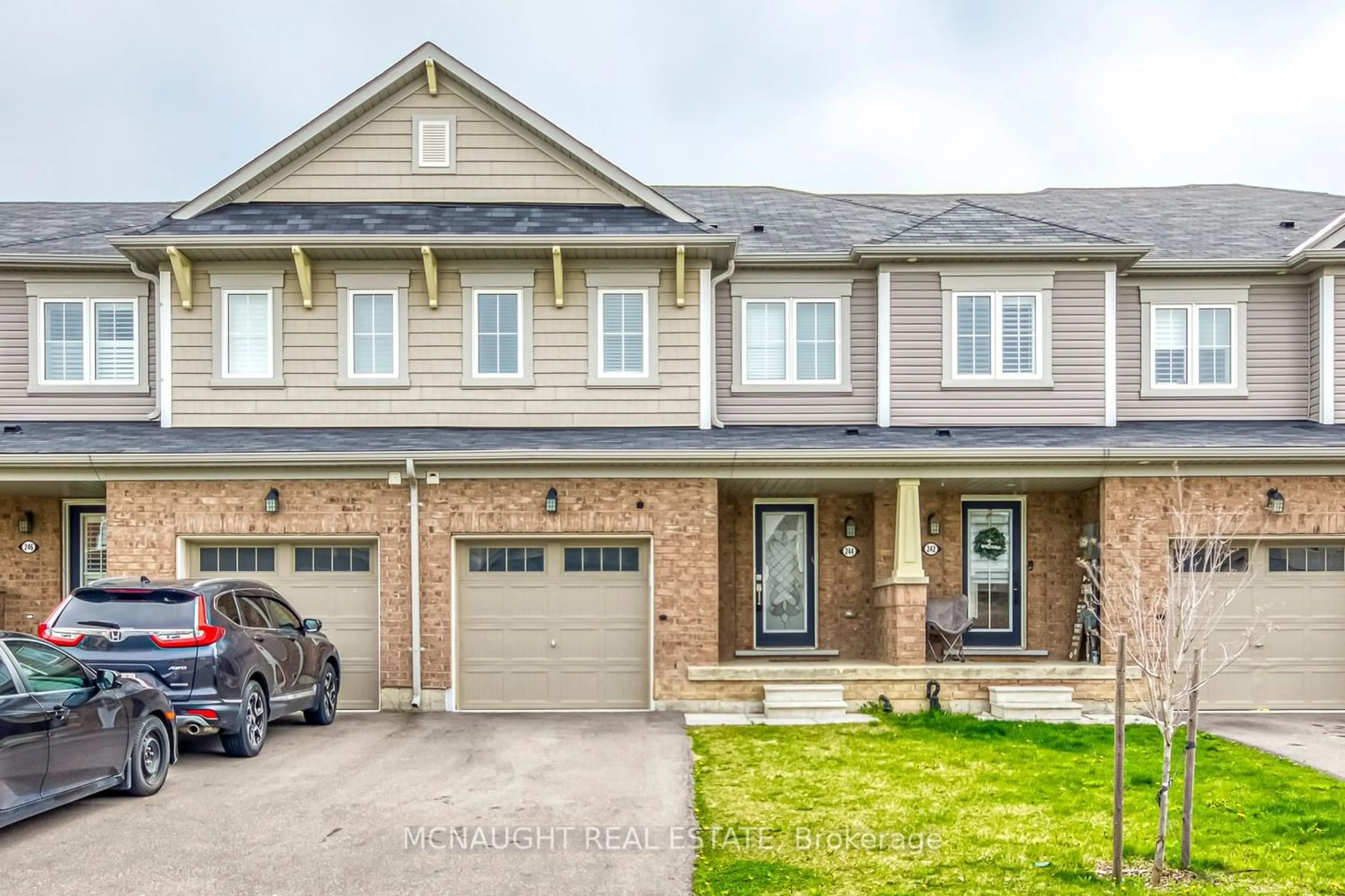 Home with brick exterior material for 244 Kinsman Dr, Hamilton Ontario L0R 1C0