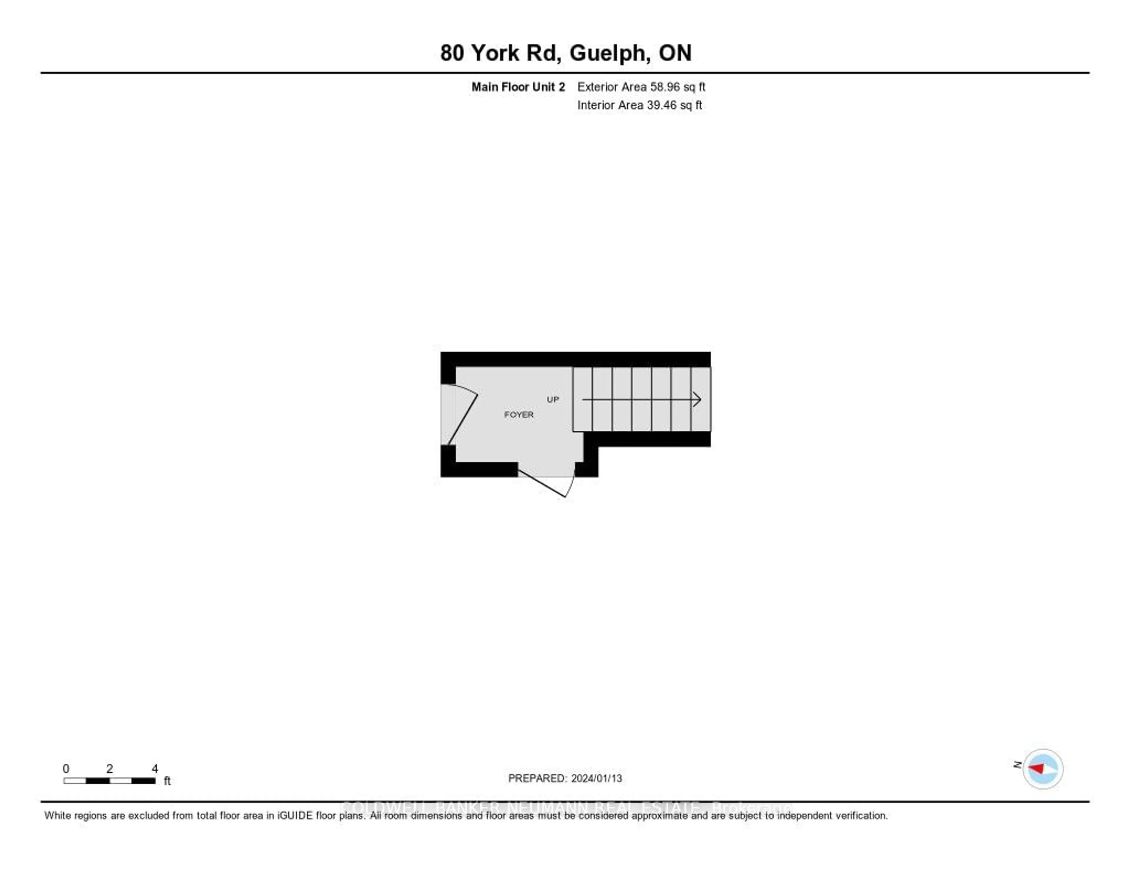 Floor plan for 80 York Rd, Guelph Ontario N1E 3E6