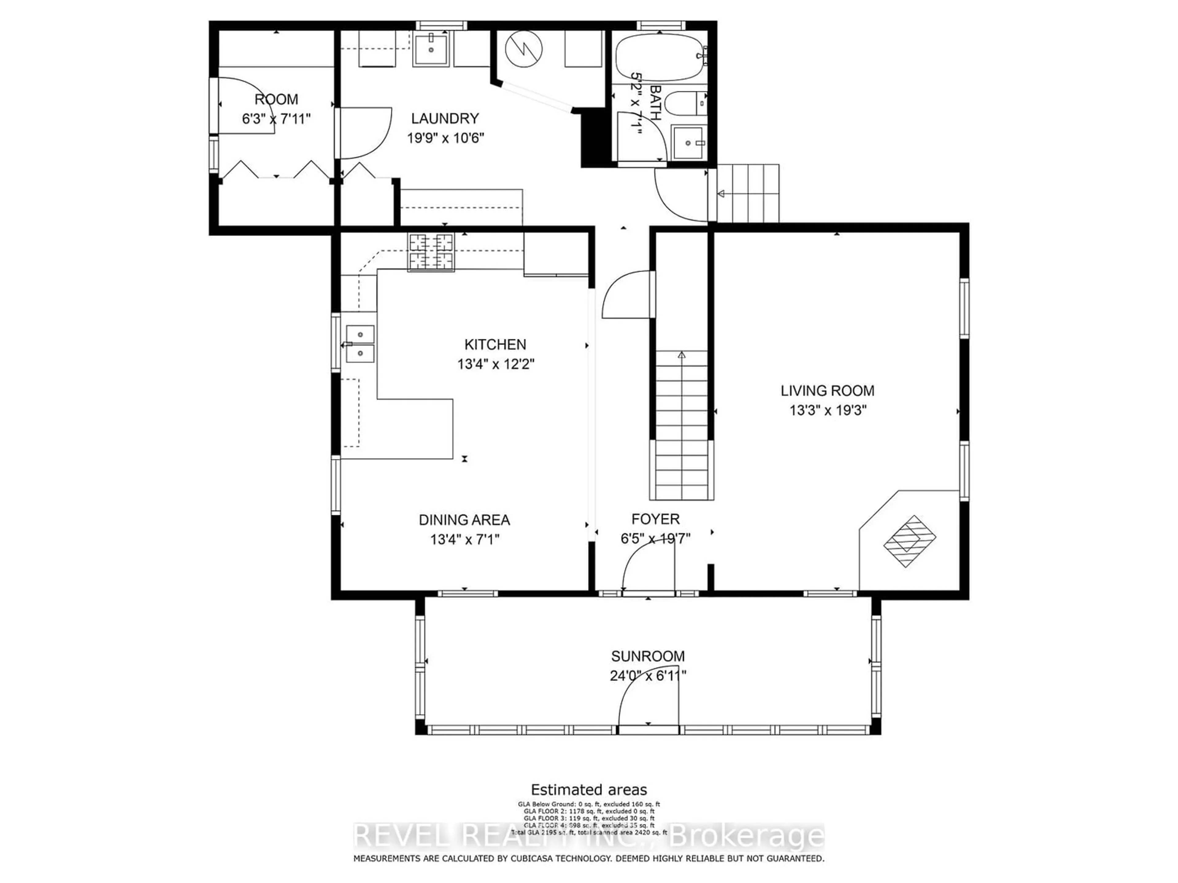 Floor plan for 11618 Burnaby Rd, Wainfleet Ontario L0S 1V0