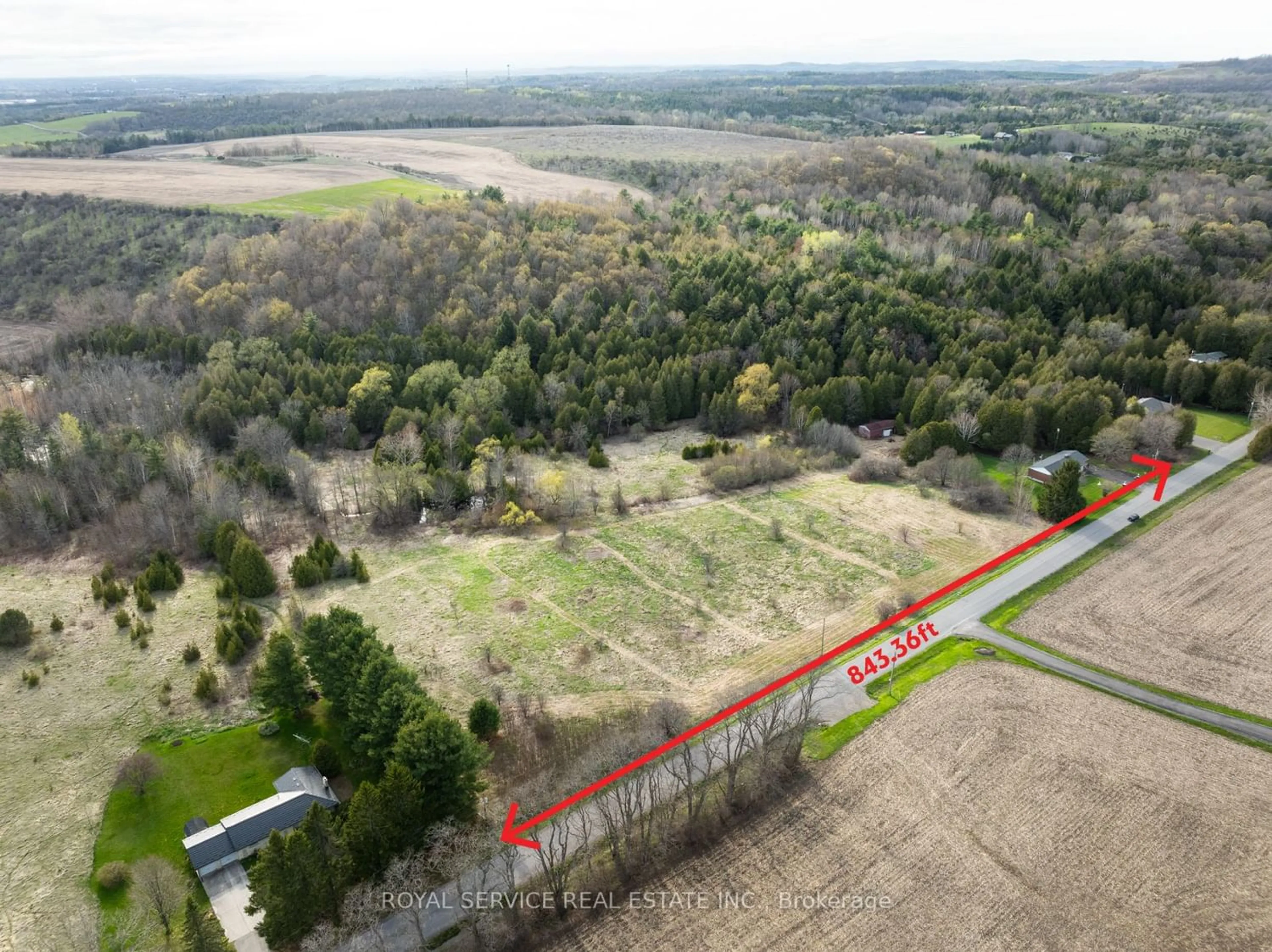 Fenced yard for 1832 Mcewen Rd, Cobourg Ontario K9A 4J8
