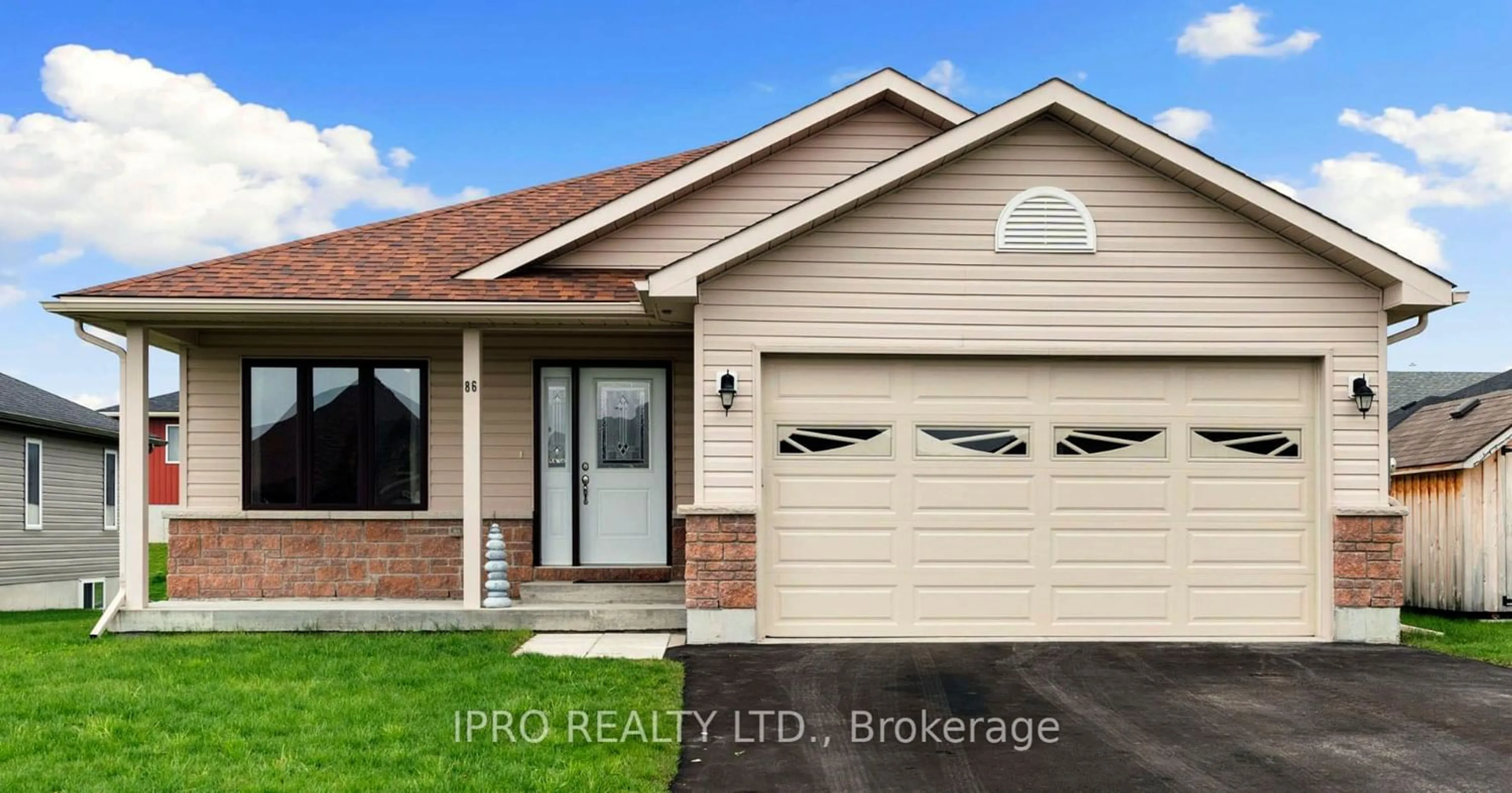 Home with brick exterior material for 86 Sienna Ave, Belleville Ontario K8P 0E5