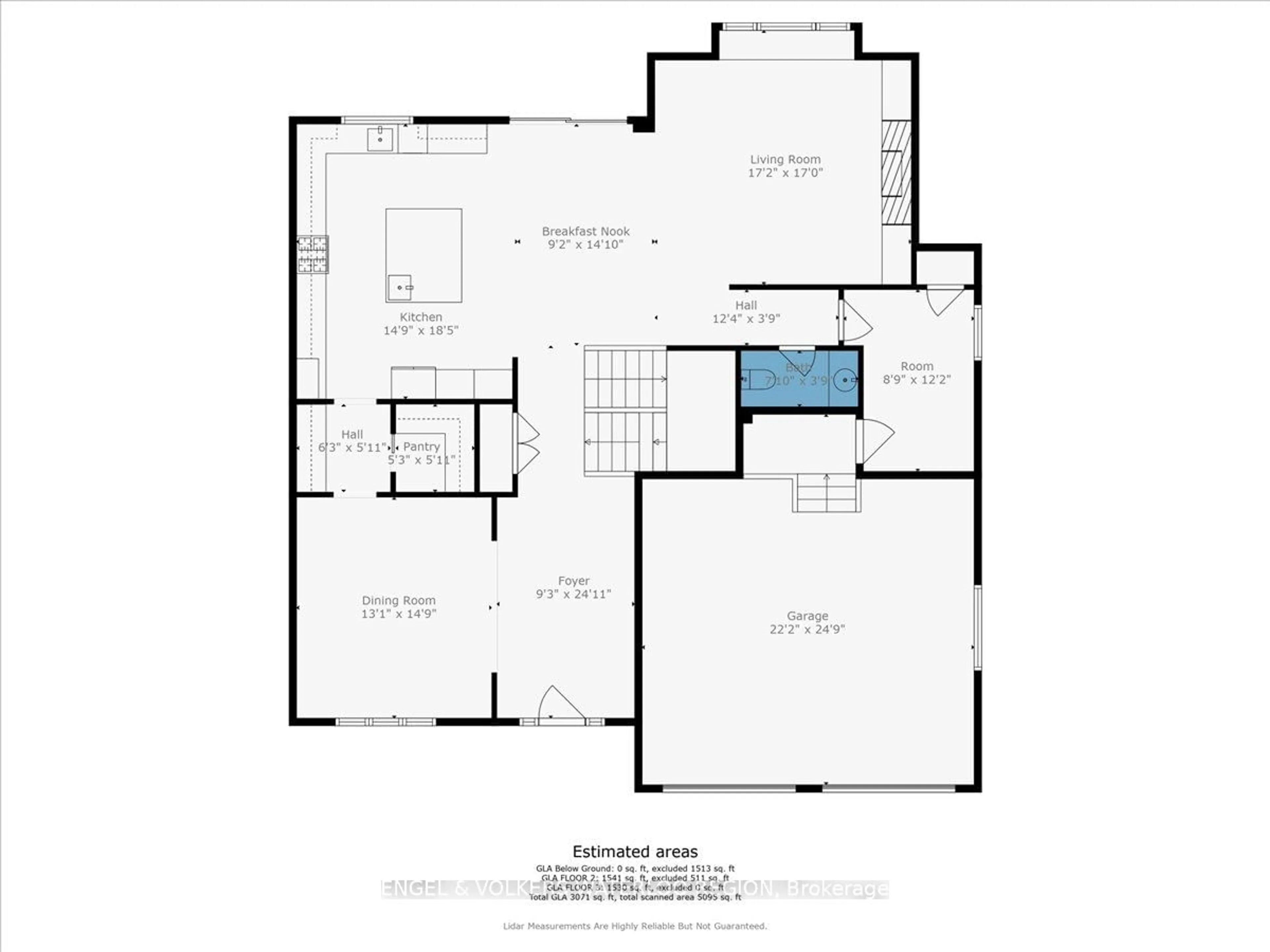 Floor plan for 704 Meadowsweet Ave, Waterloo Ontario N2V 0A6