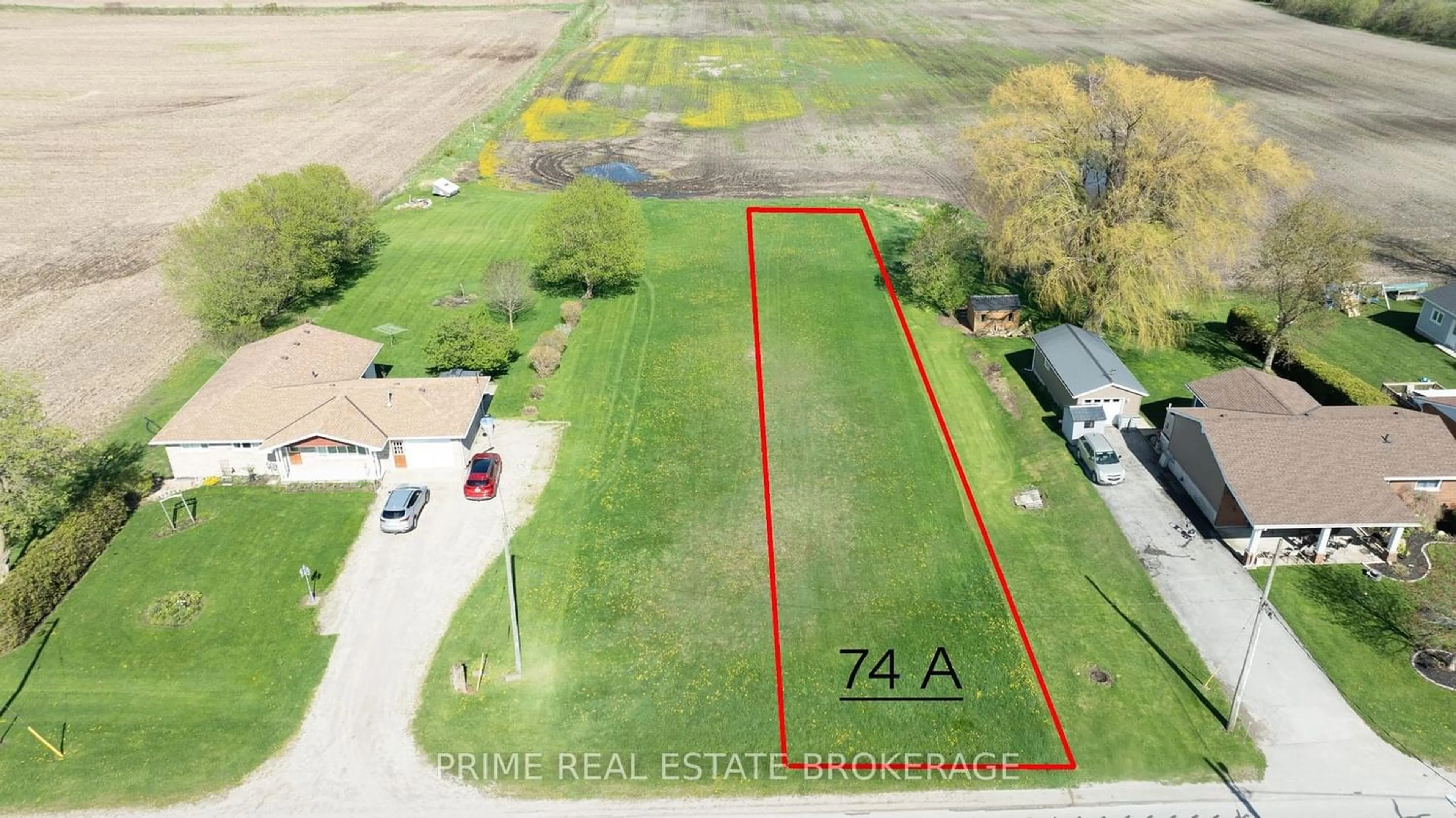 A pic from outside/outdoor area/front of a property/back of a property/a pic from drone, street for 74A Goshen St, Bluewater Ontario N0M 2T0