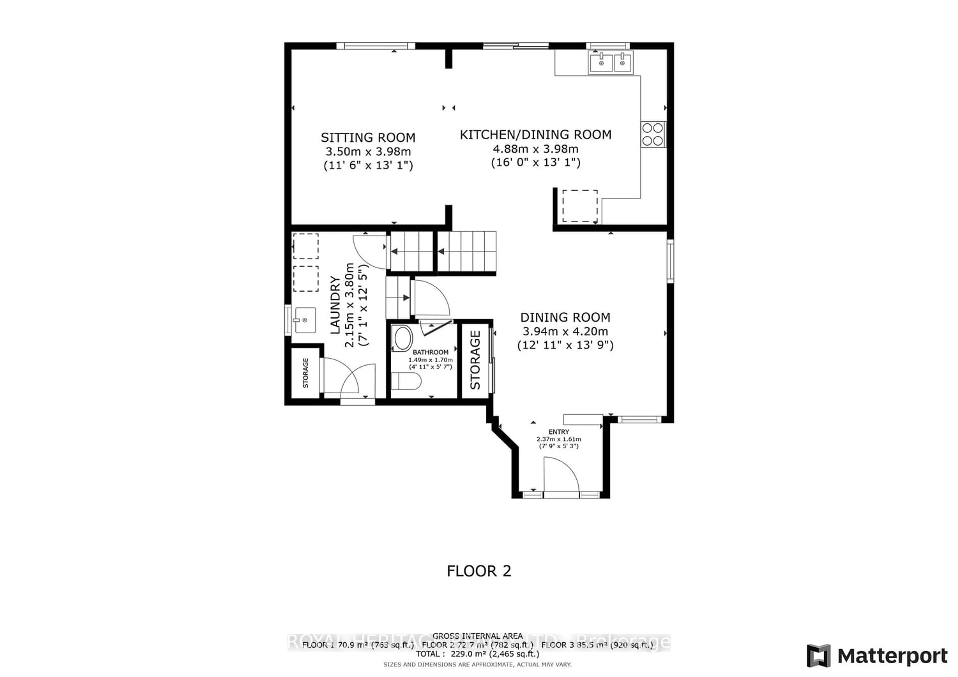 Floor plan for 78 Cook St, Kawartha Lakes Ontario K9V 0C7