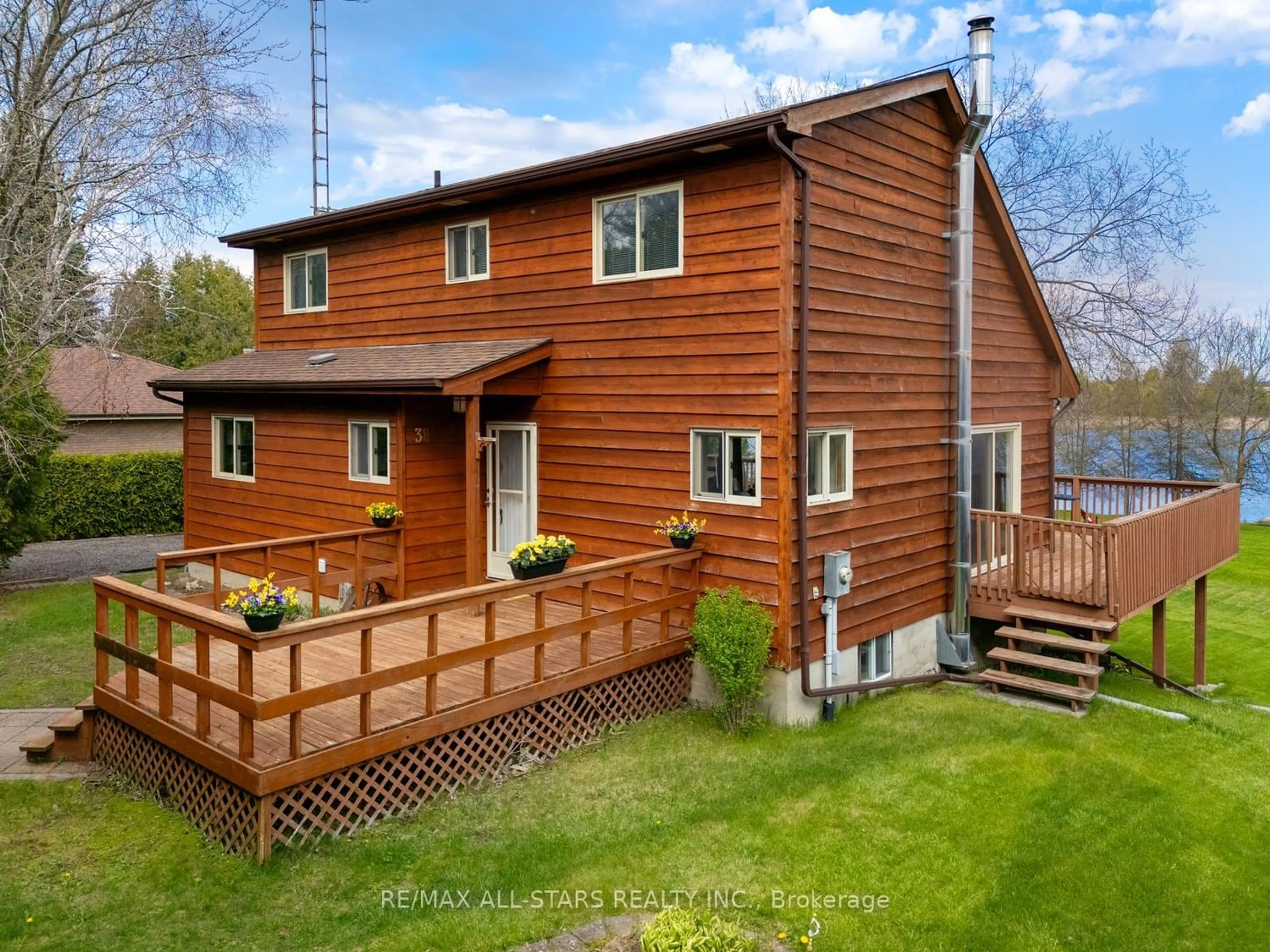 Frontside or backside of a home for 38 Aino Beach Rd, Kawartha Lakes Ontario K0M 2C0