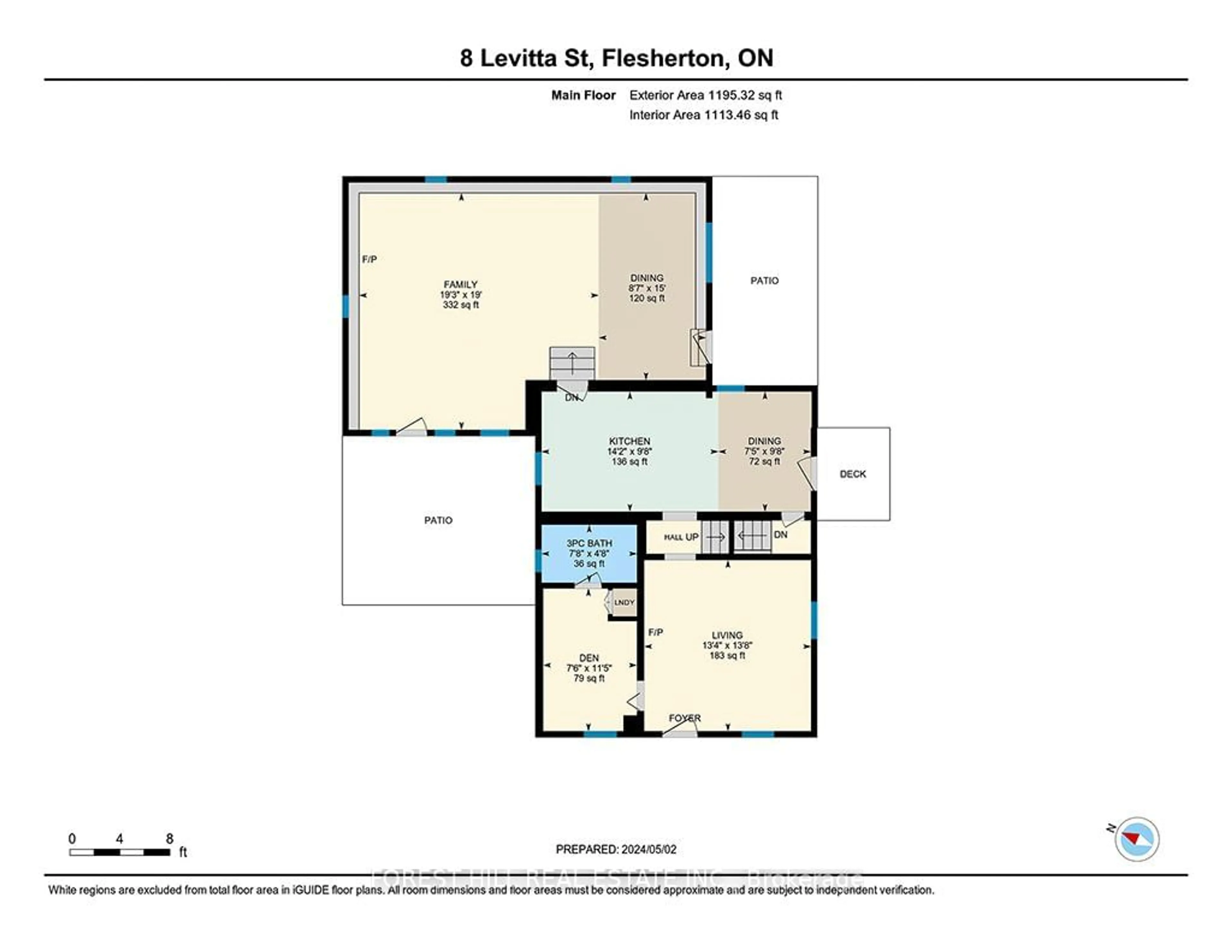 Floor plan for 8 Levitta St, Grey Highlands Ontario N0C 1E0